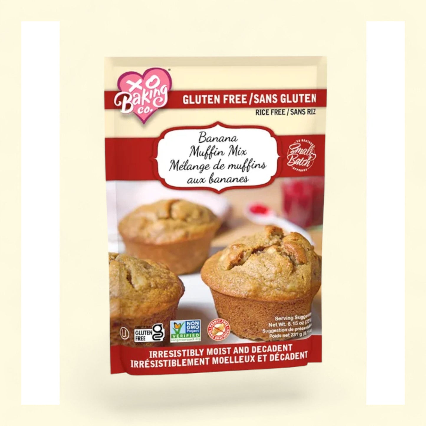 XO Baking Co. Banana Muffin Mix, 8.15oz