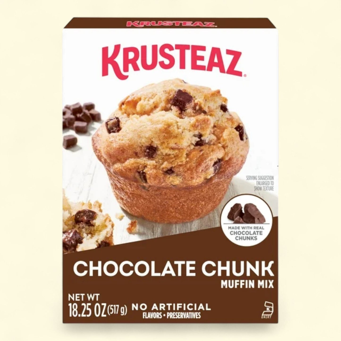 Krusteaz Chocolate Chunk Muffin Mix, 18.25 oz.