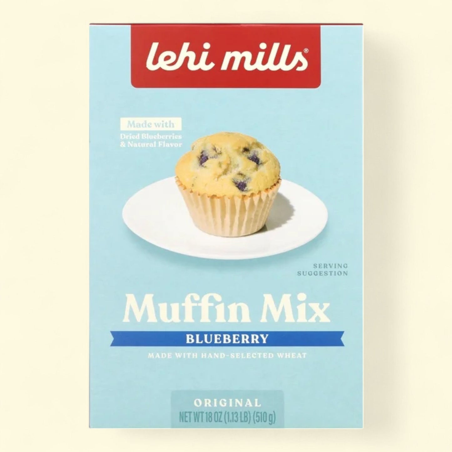 Lehi Roller Mills Blueberry Muffin Mix, 18 oz
