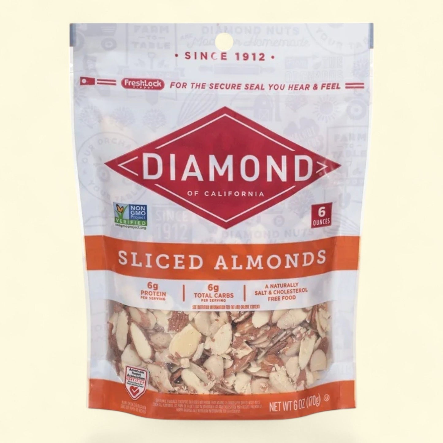 Diamond of California Sliced Almonds, 6 oz
