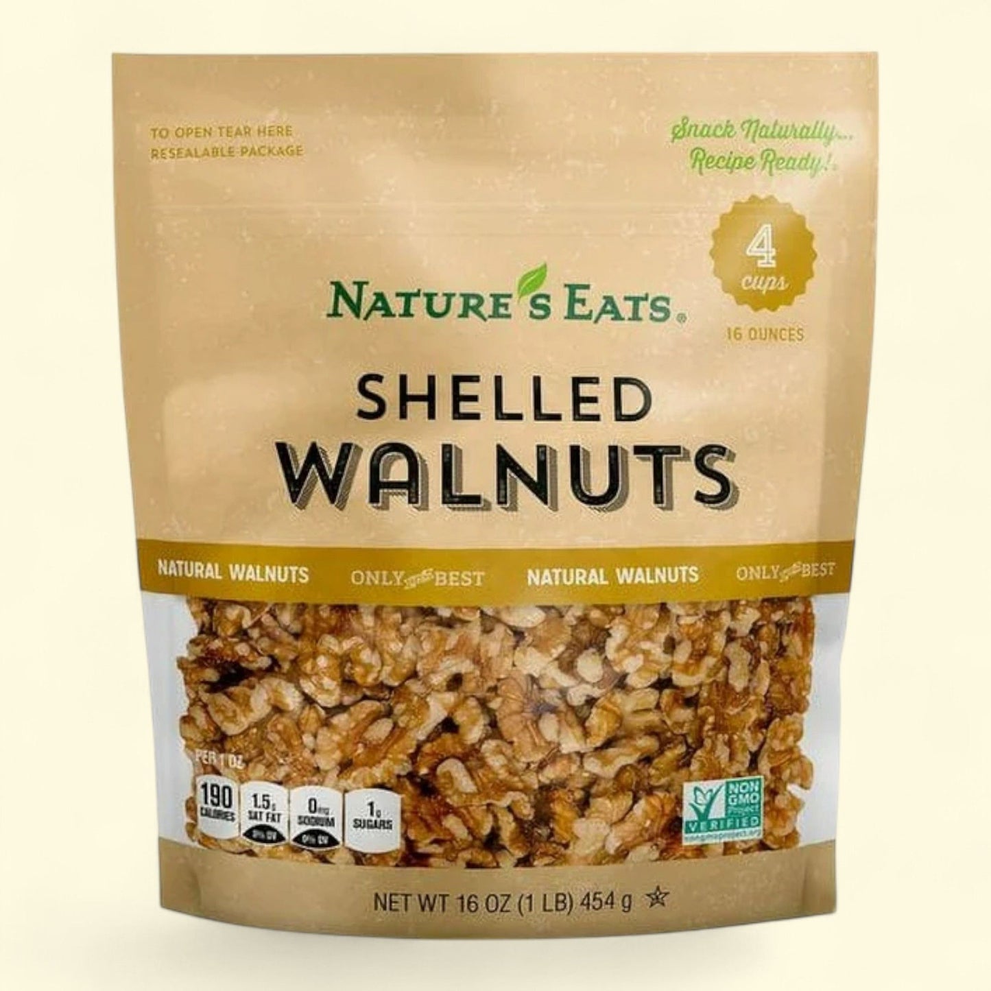 Nature's Eats Shelled Walnuts, 16.0 OZ
