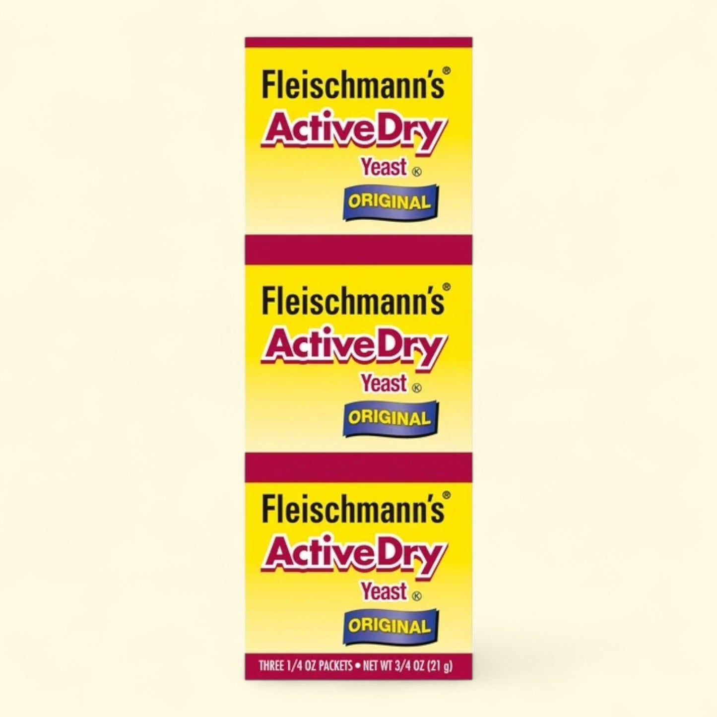 Fleischmann's Active Dry Yeast, 1/4 oz, 3 Count