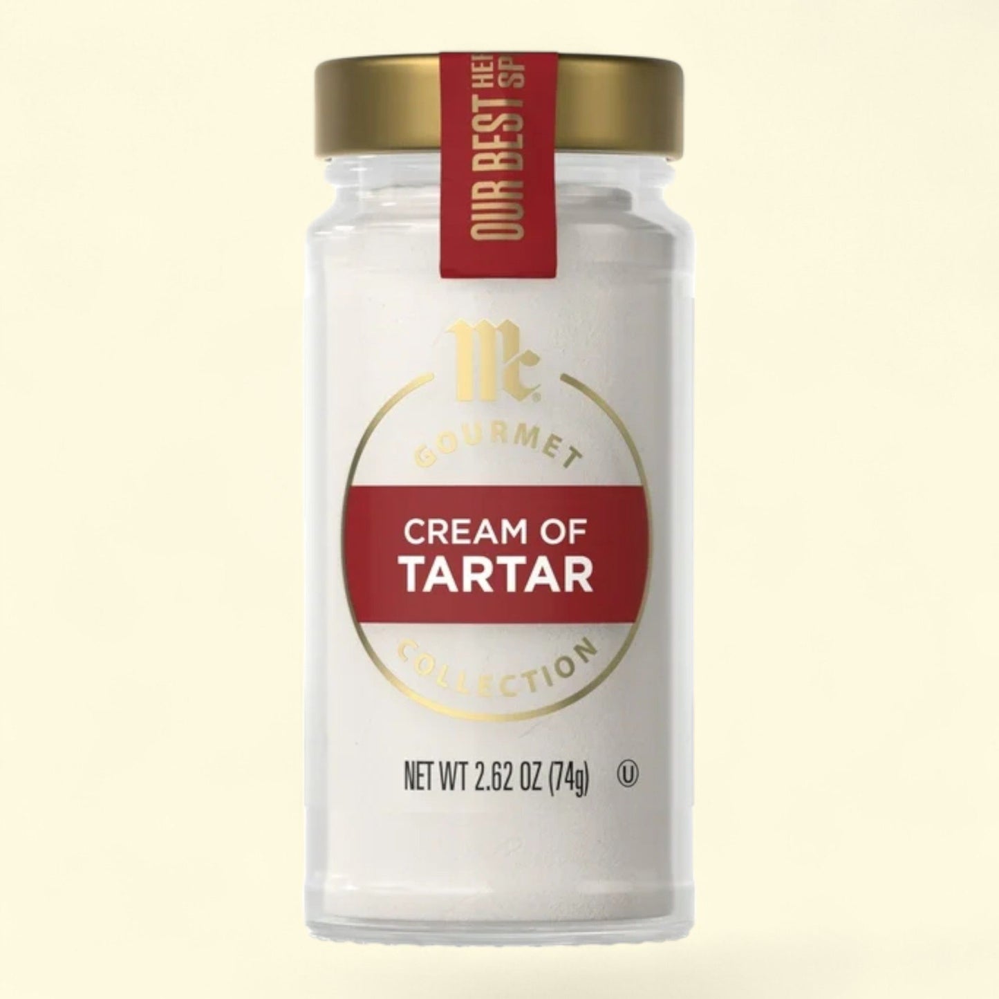Crème de tartre McCormick Gourmet, 74 g