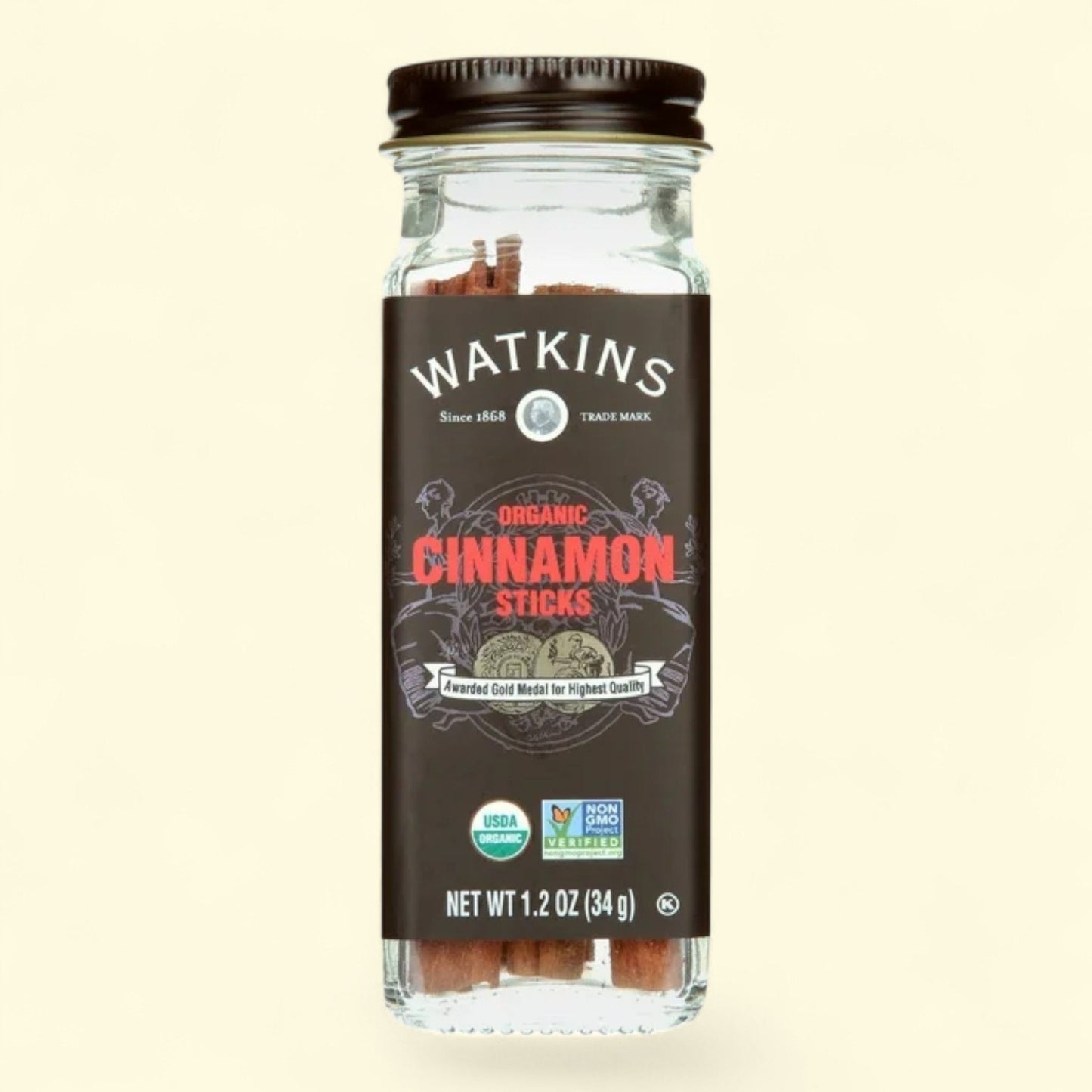 Watkins Organic Cinnamon Sticks, 1.2 oz