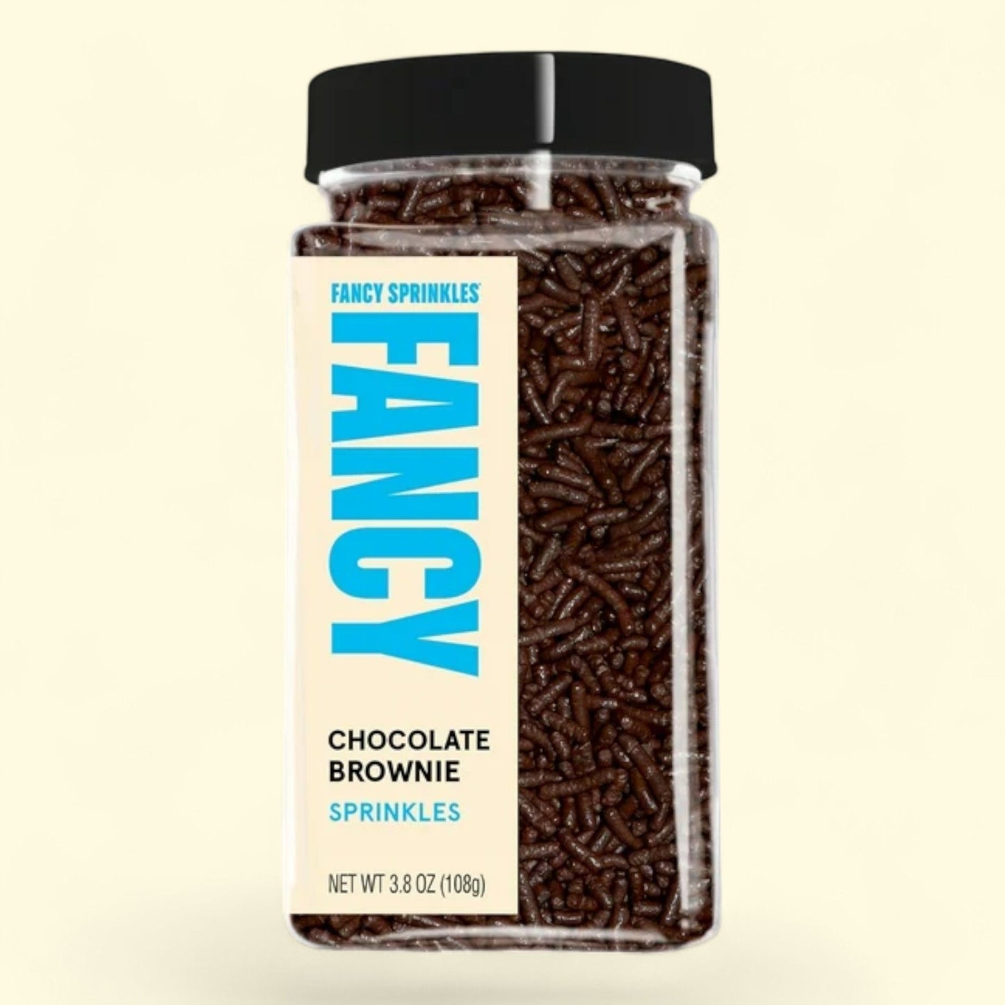 Fancy Sprinkles Chocolate Crunch Sprinkles, 3.8 oz