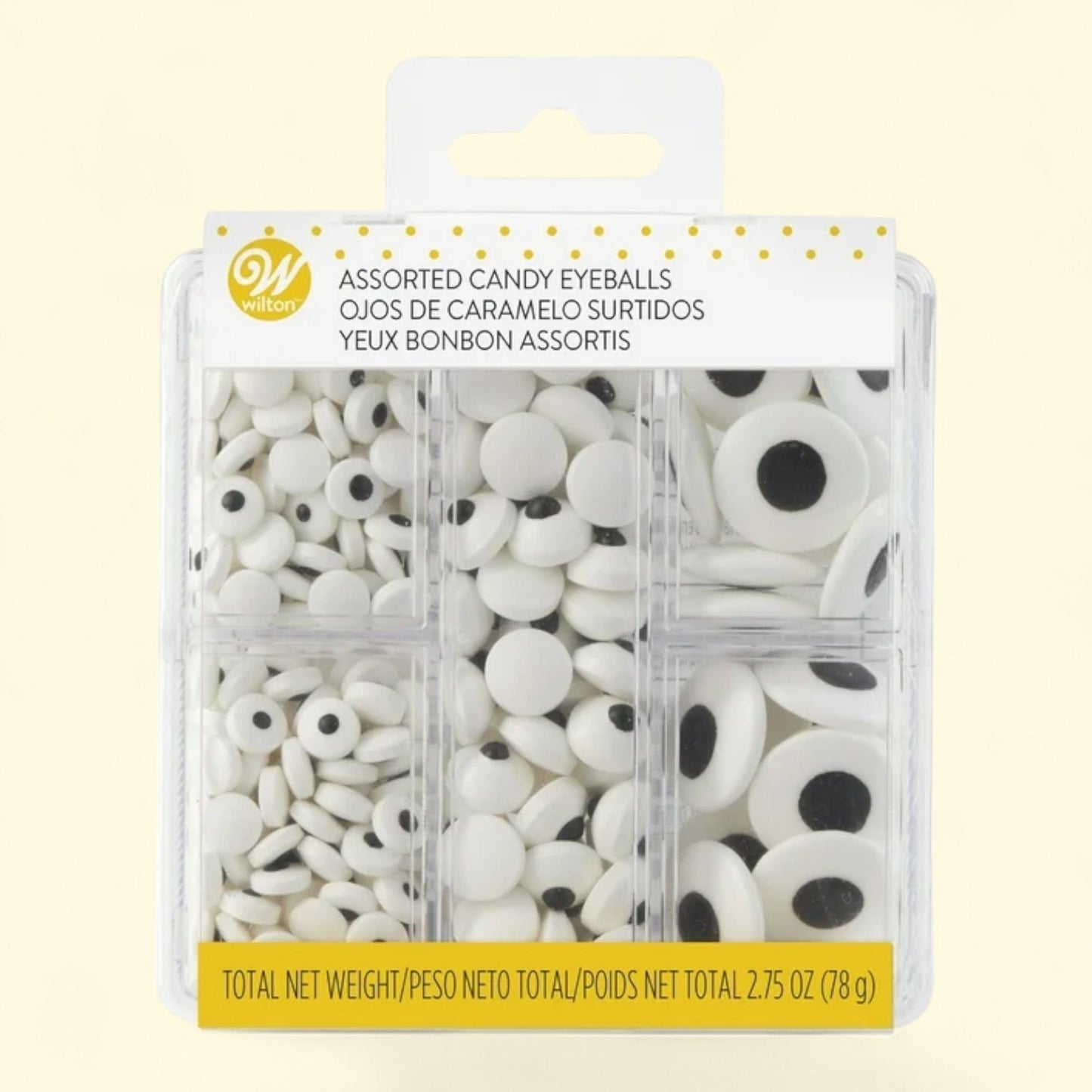 Wilton Candy Eyeball Sprinkles, 2.75 oz.