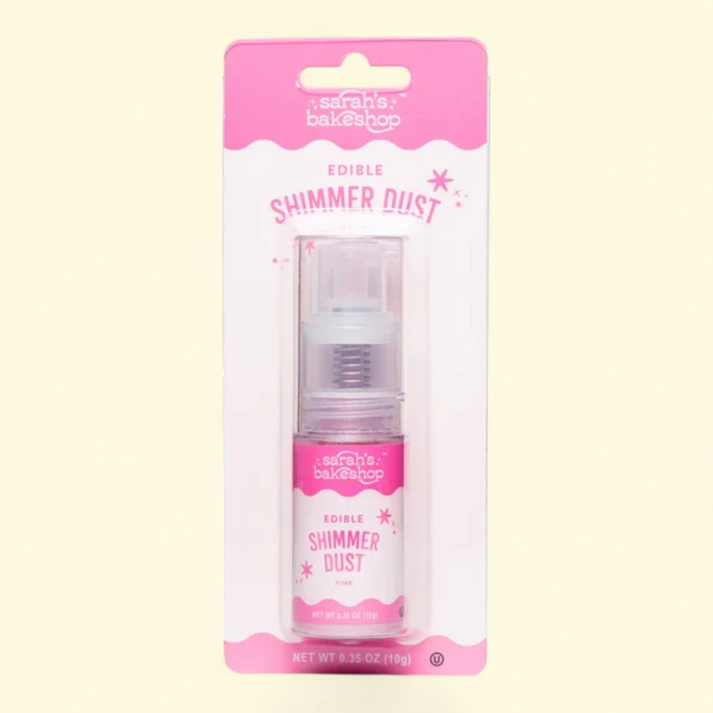 Miss Jones Baking Co. Edible Shimmer Dust Pink 0.35oz