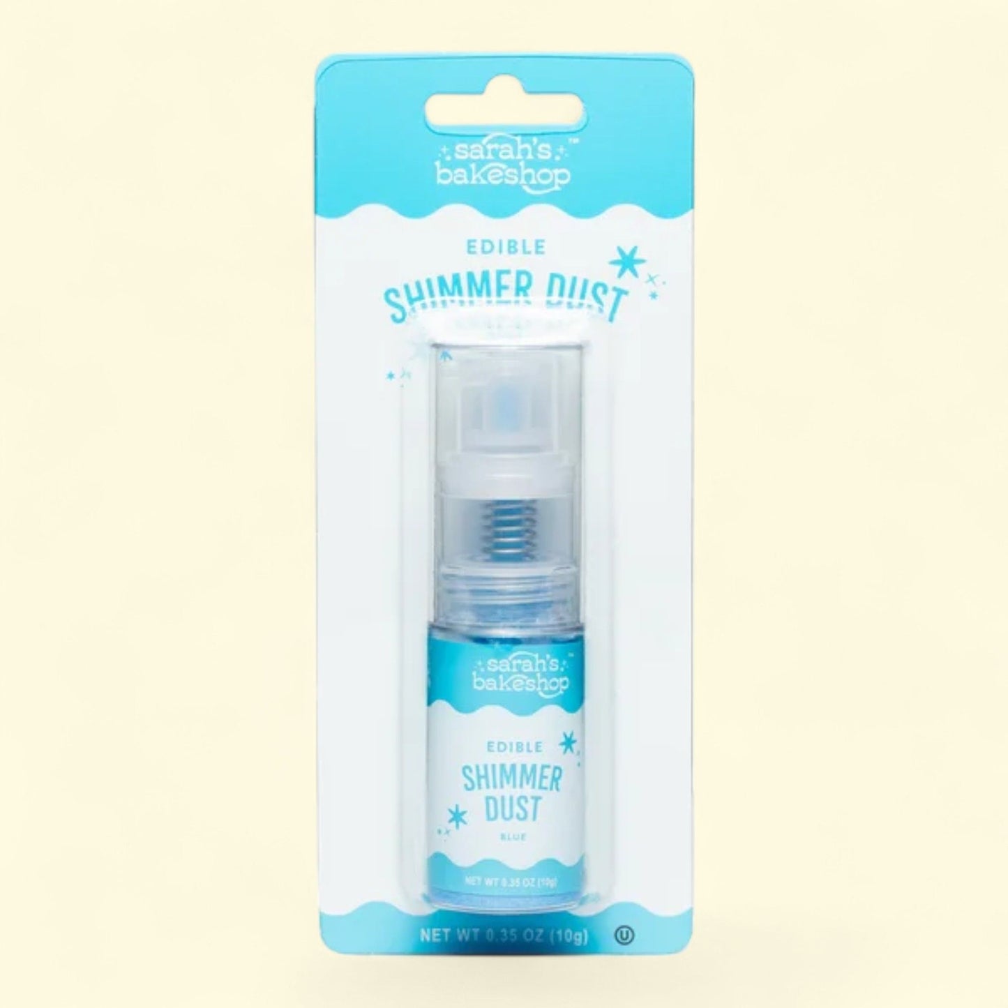 Miss Jones Baking Co. Edible Shimmer Dust Pump Blue 0.35oz