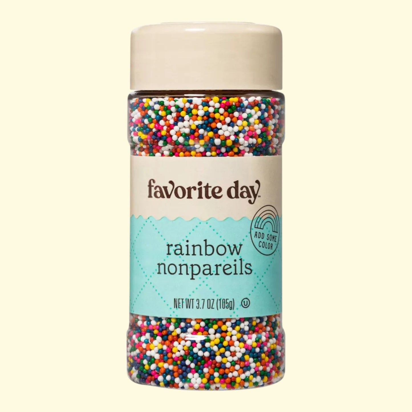Favorite Day Rainbow Non-Pareils, 3.7oz