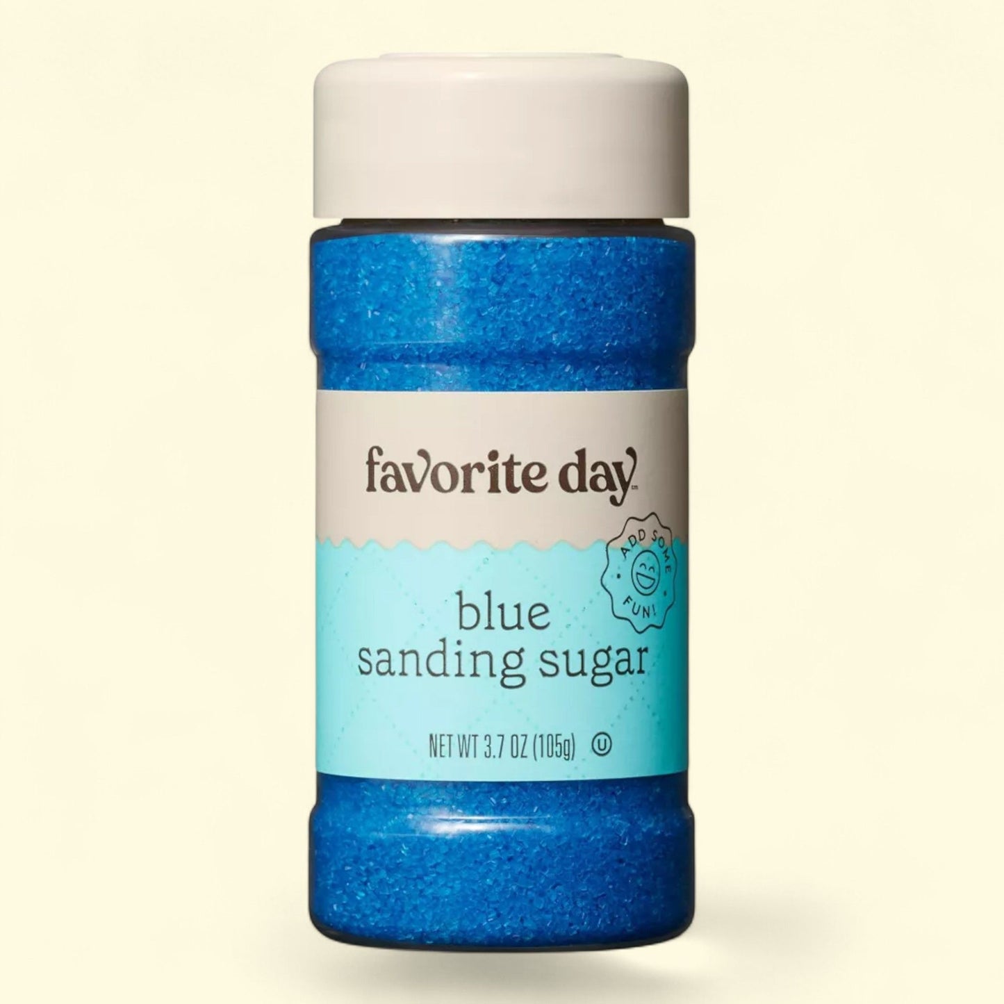 Favorite Day Blue Sanding Sugar, 3.7oz