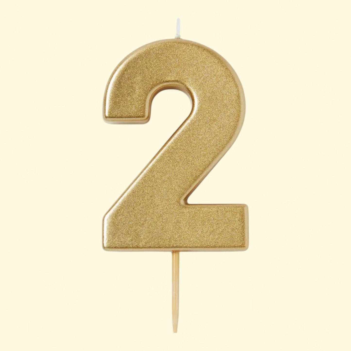 Spritz Gold Candle, Size 2