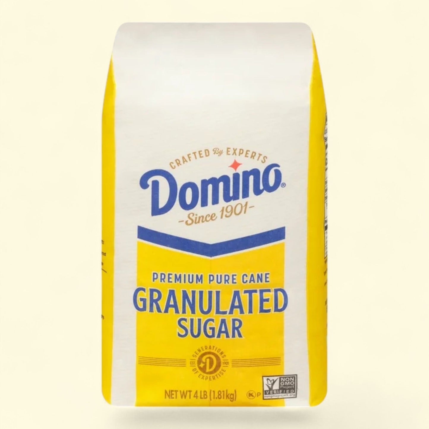 Domino, sucre cristallisé de canne pur, 1,8 kg