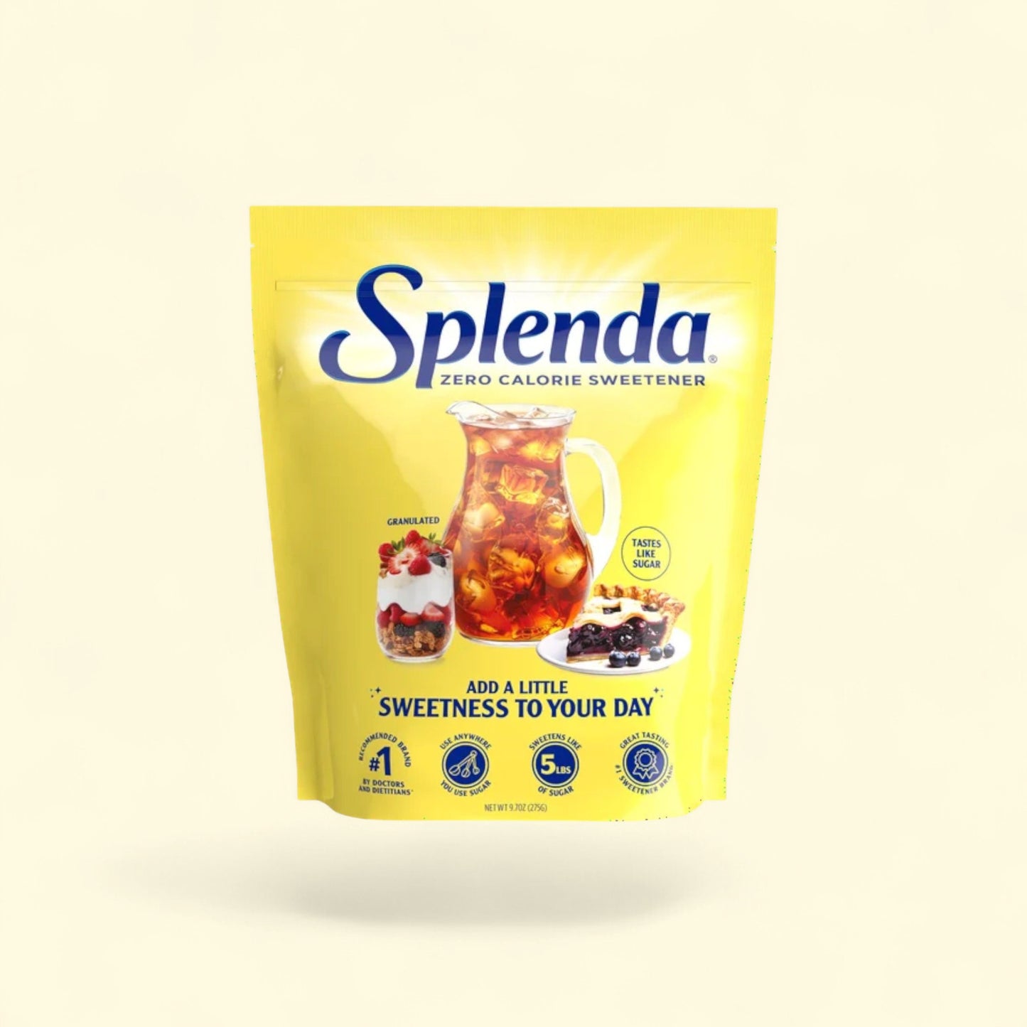 Splenda Zero Calorie Sweetener, 9.7 oz — authentic US product shipped worldwide by Treatspree