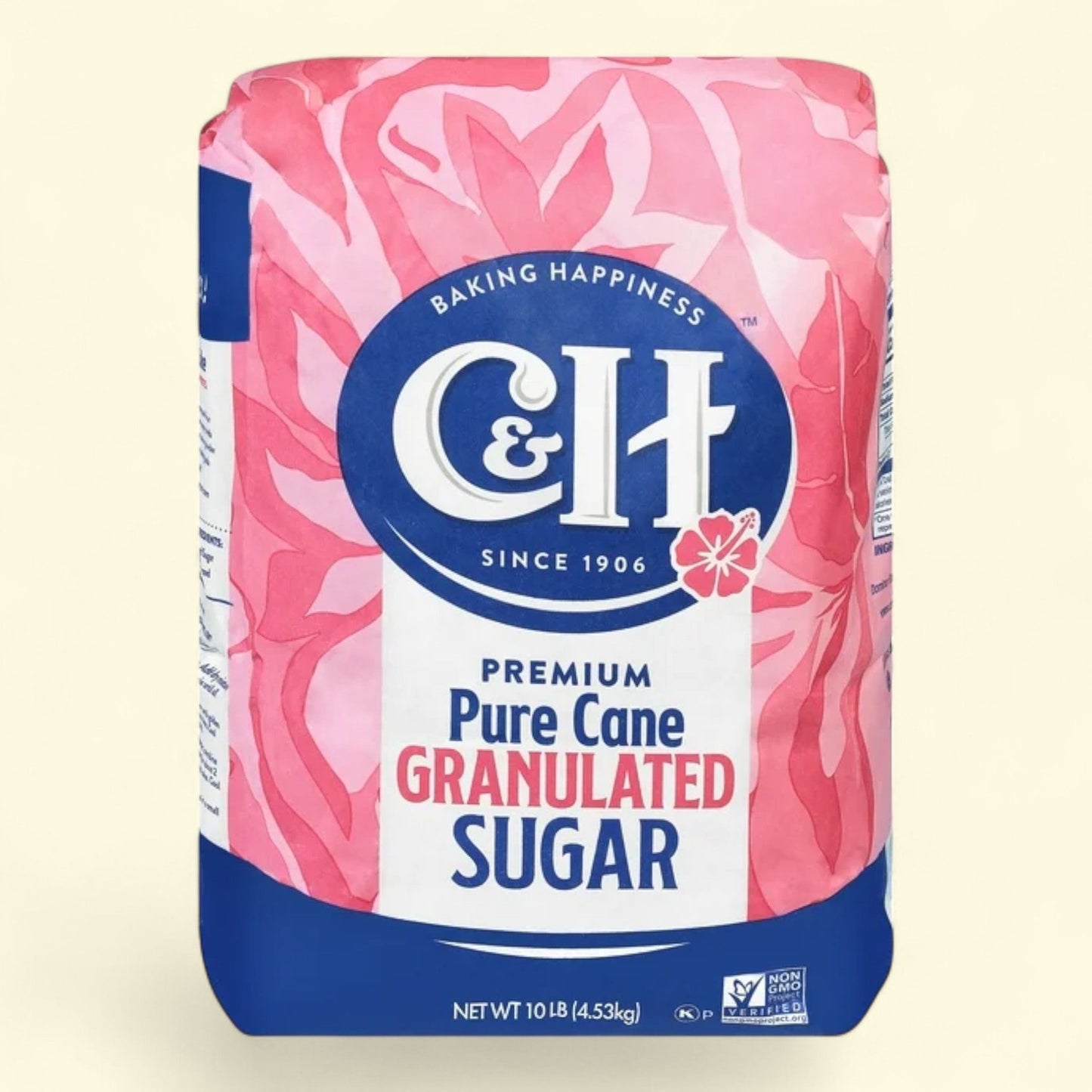 Sucre de canne en grains C&H, 4,5 kg