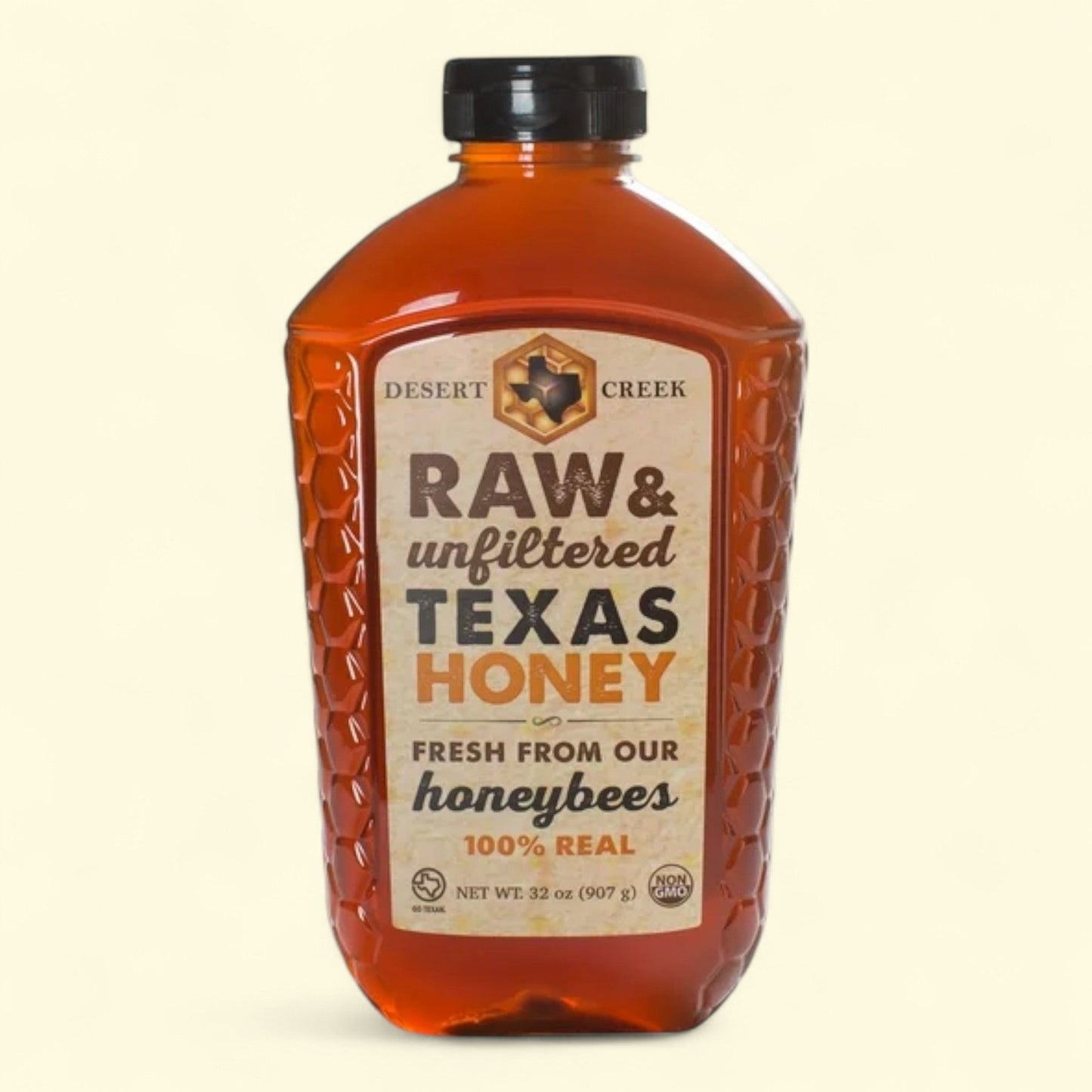 Desert Creek Raw Texas Honey, 32oz