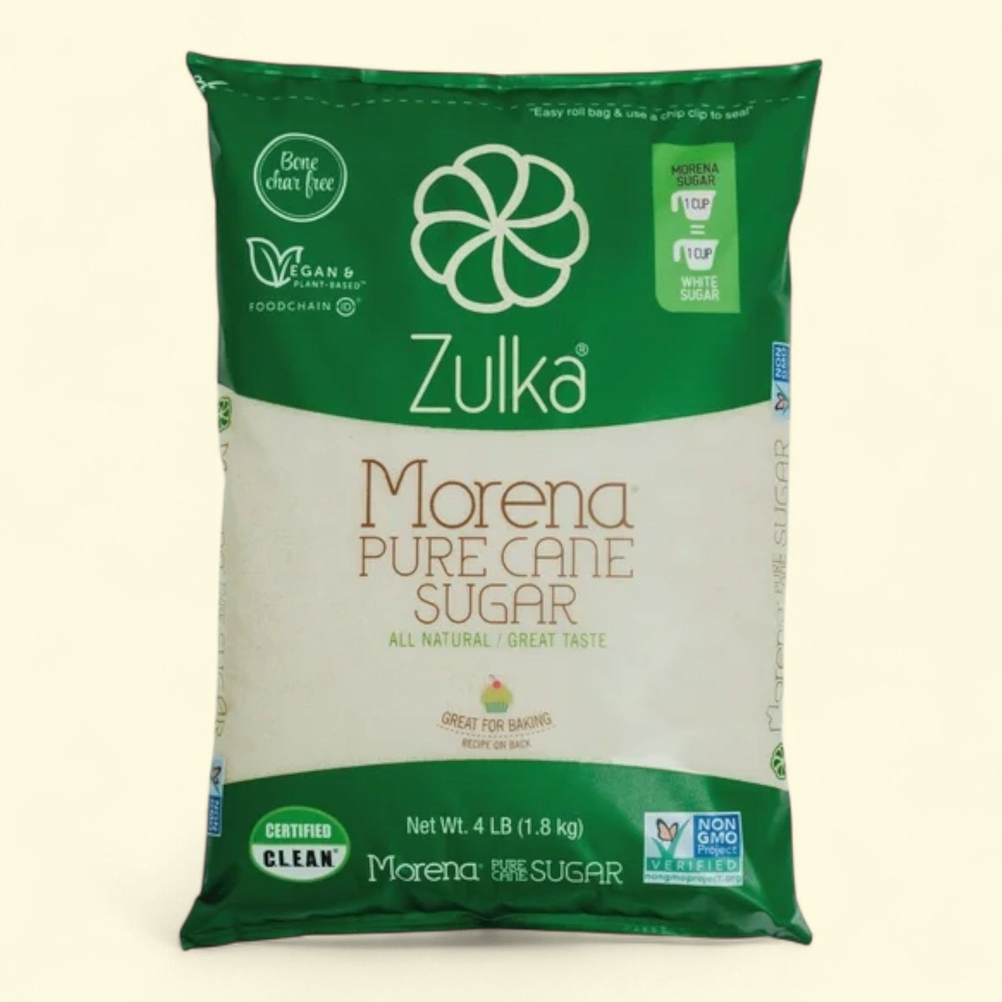 Sucre de canne pur Zulka, 1,8 kg