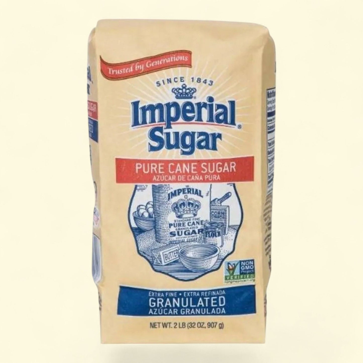 Sucre de canne granulé Imperial Pure, 450 g