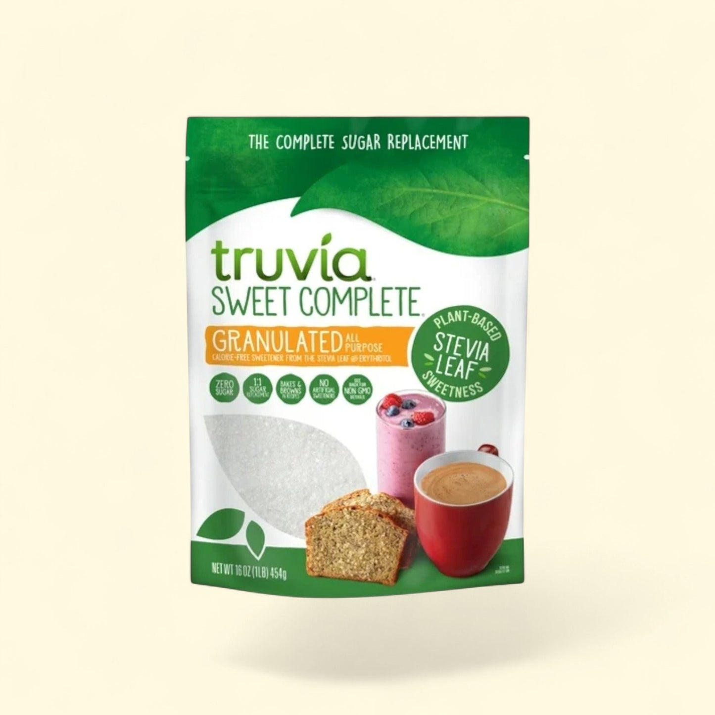 Truvia Sweet Complete Granulated Sweetener, 16 oz — authentic US product shipped worldwide by Treatspree