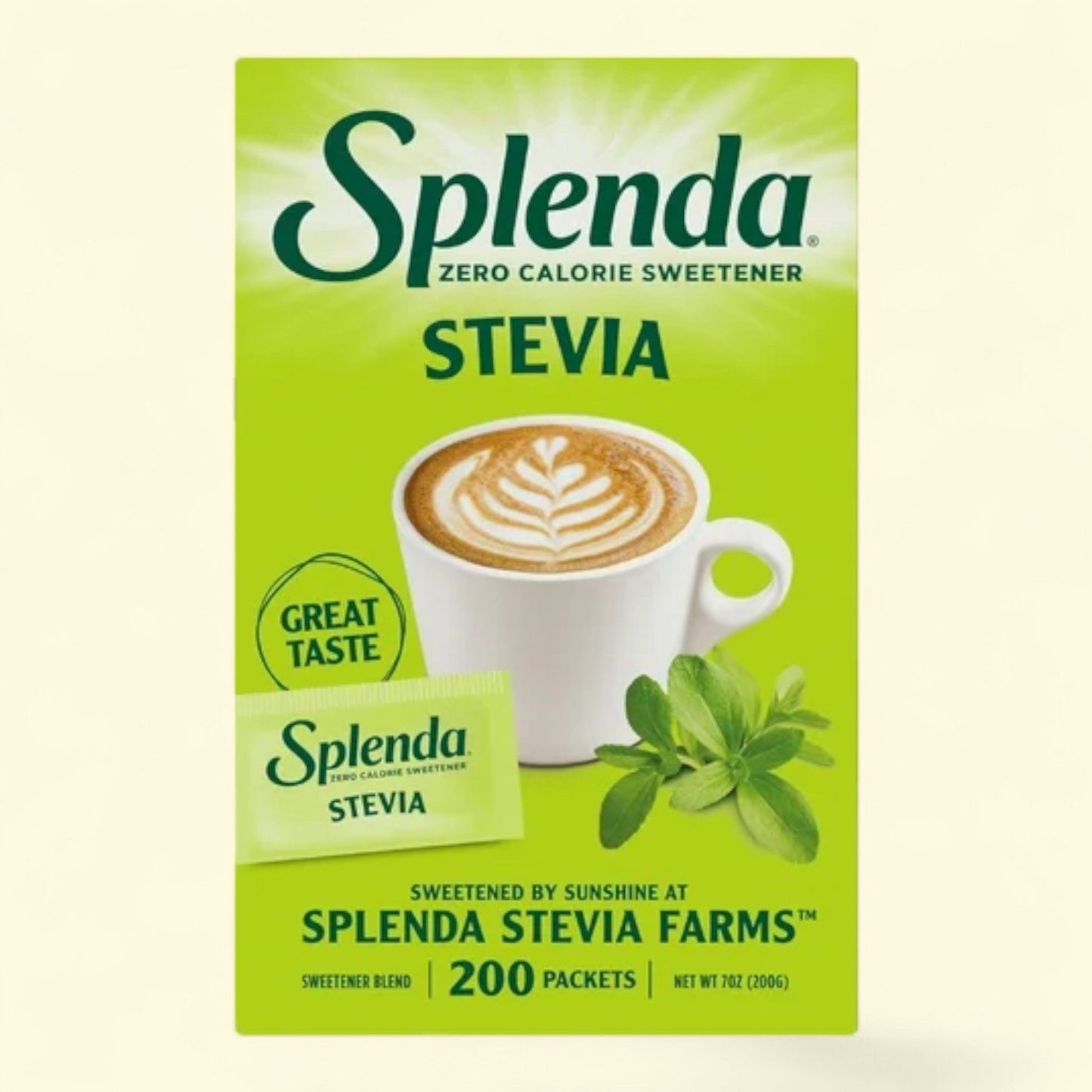 Splenda Stevia Sweetener Packets, 200CT
