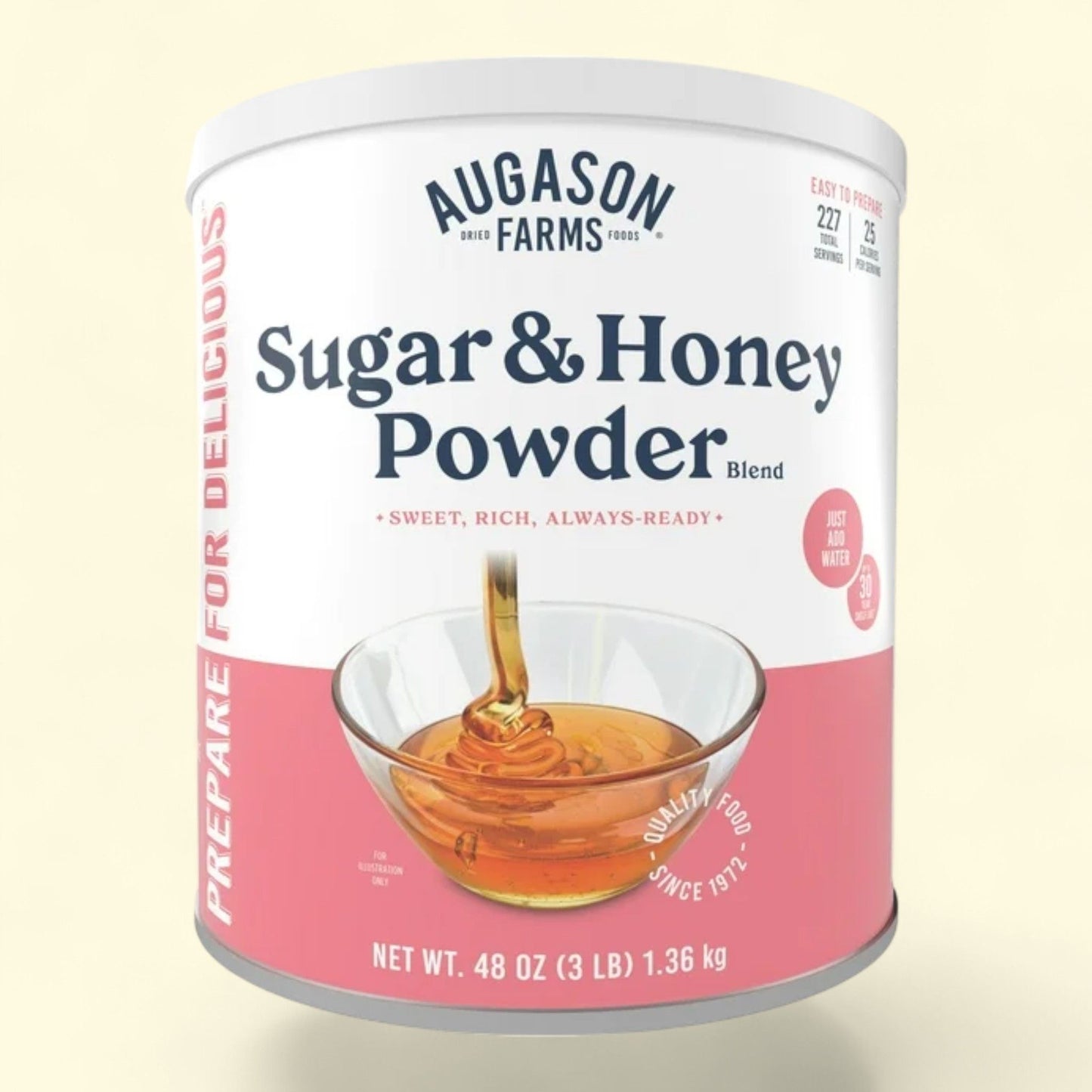 Augason Farms Sugar & Honey Powder, 2 lb