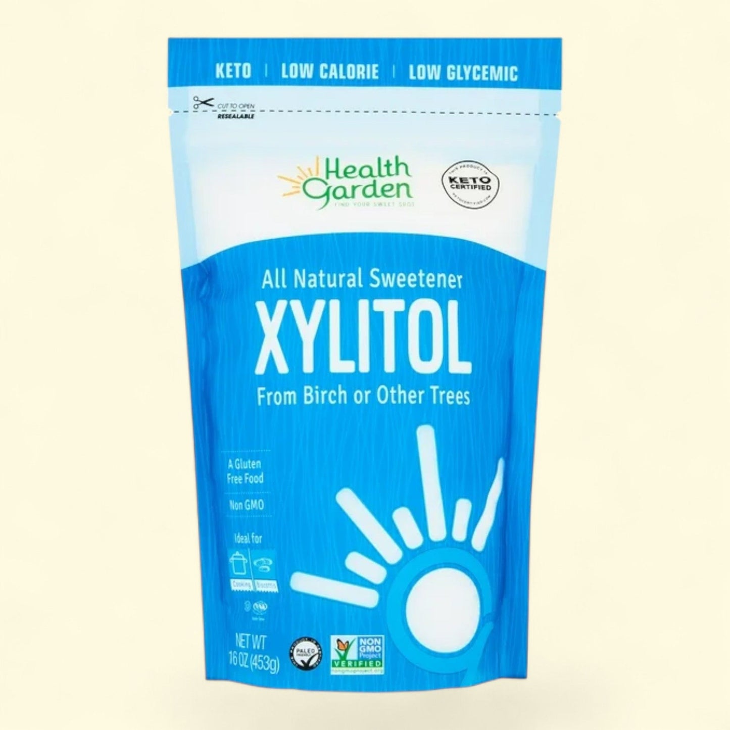 Health Garden Birch Xylitol Sweetener, 1.0 LB