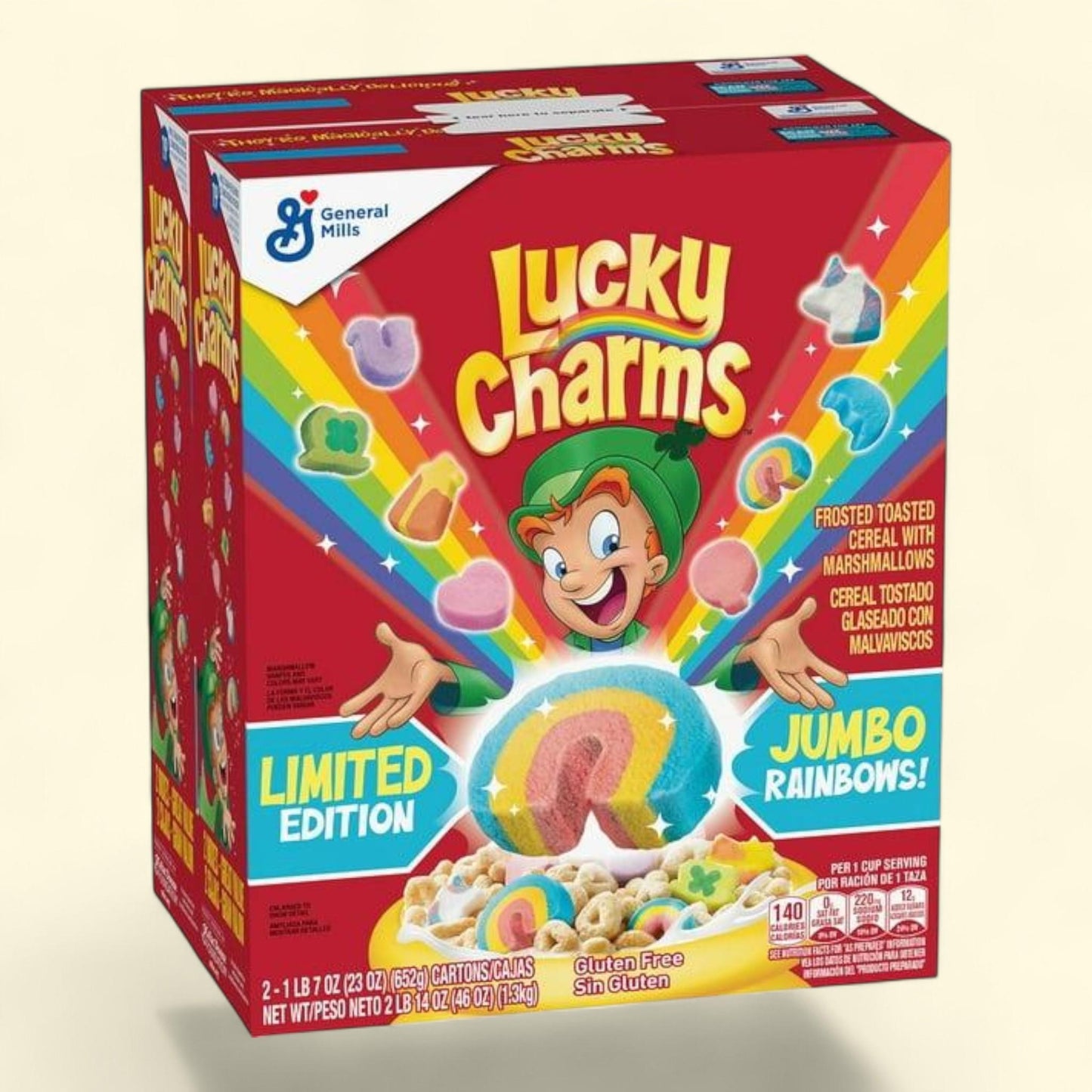 Lucky Charms Cereal, 46 oz.