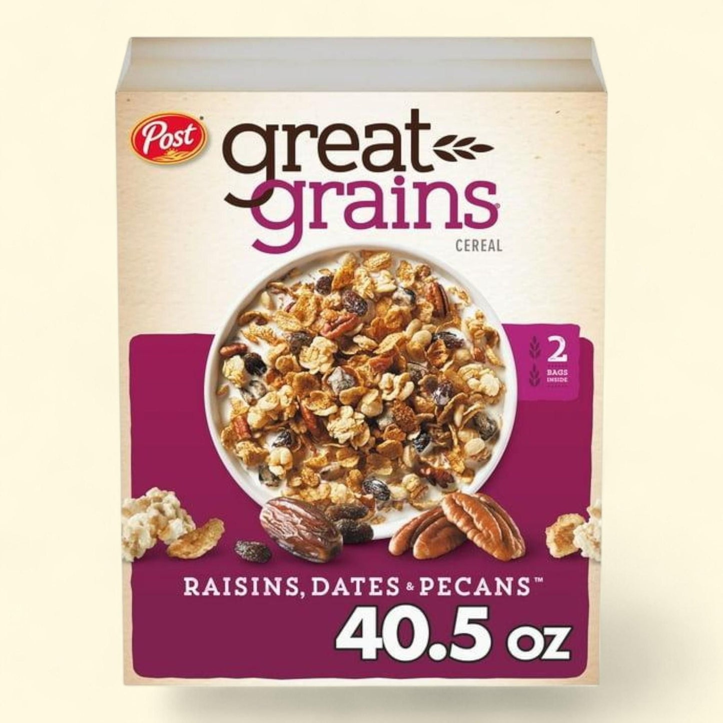 Céréales pour le petit-déjeuner Post Great Grains, 1,15 kg