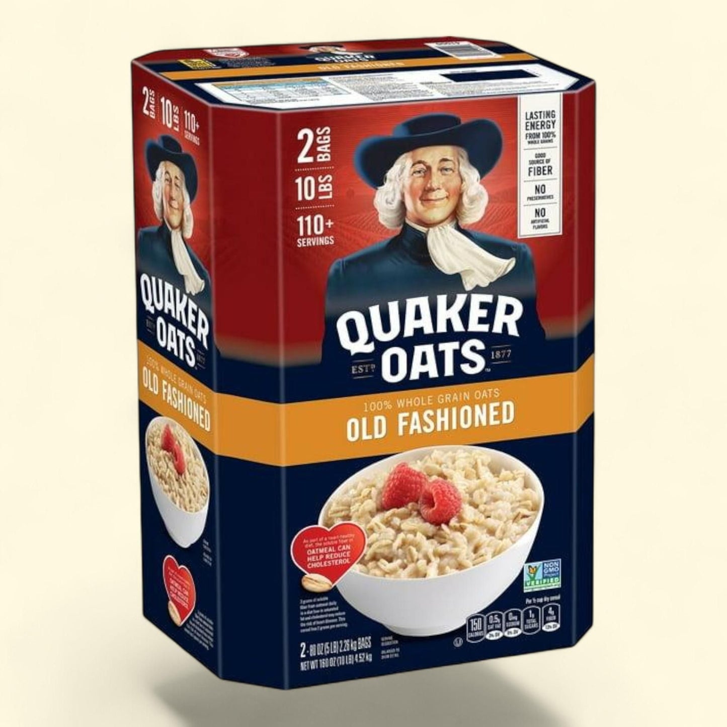 Quaker Old Fashioned Oats, 160 oz.