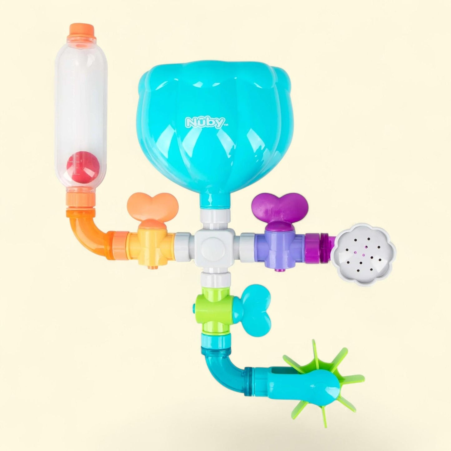 Jouet de bain Nuby Wacky Waterworks, pour bébé, 1 pièce