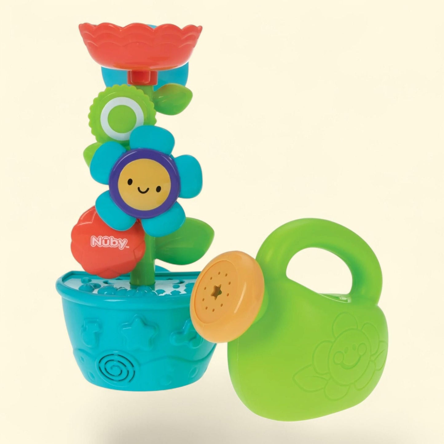 Nuby Flow N' Grow Flower Pot Bath Toy and Watering Can, One Size ? ... — authentic US product shipped worldwide by Treatspree