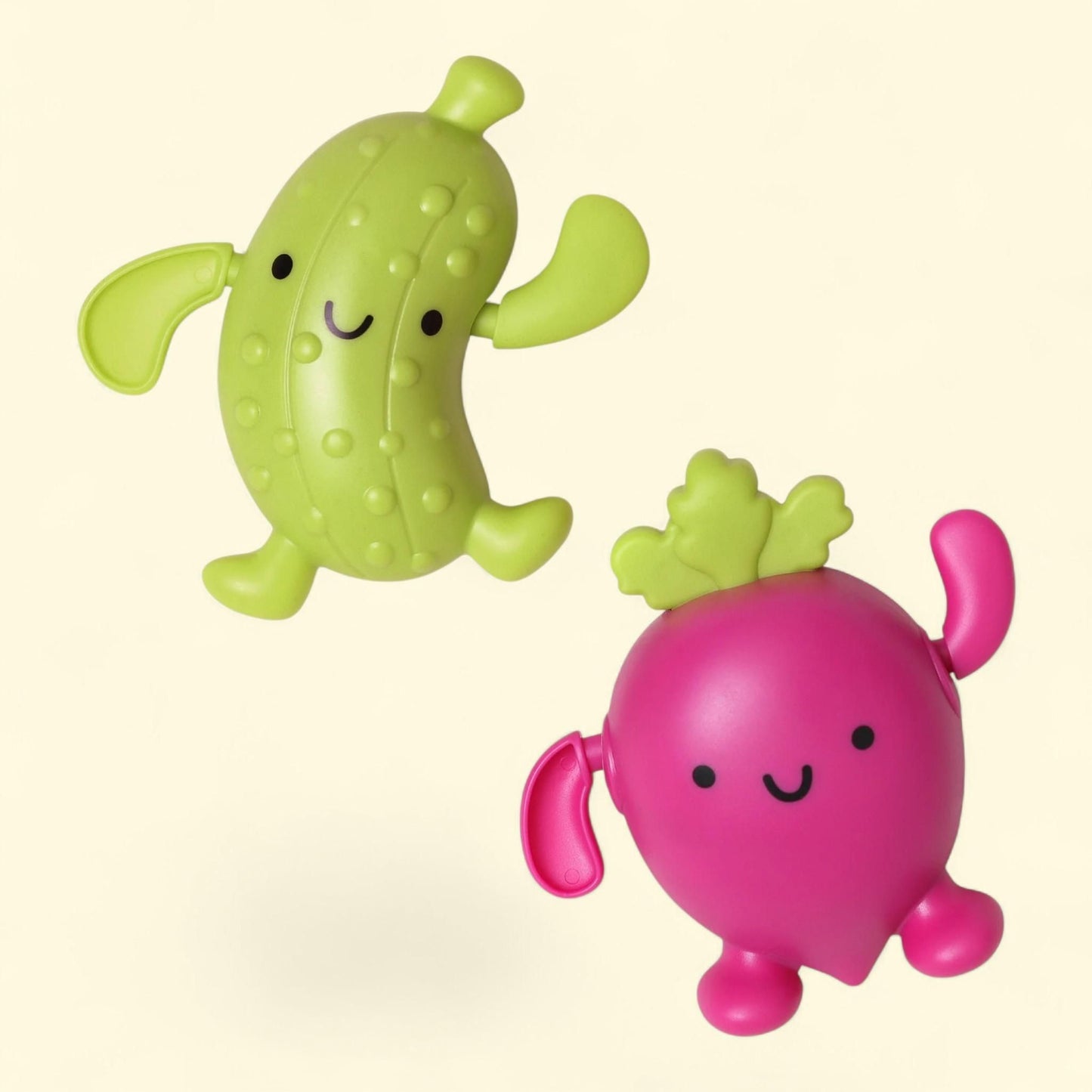 Itzy Ritzy Silly Swimmers, jouet de bain « Pickle & Beet », 1 pièce