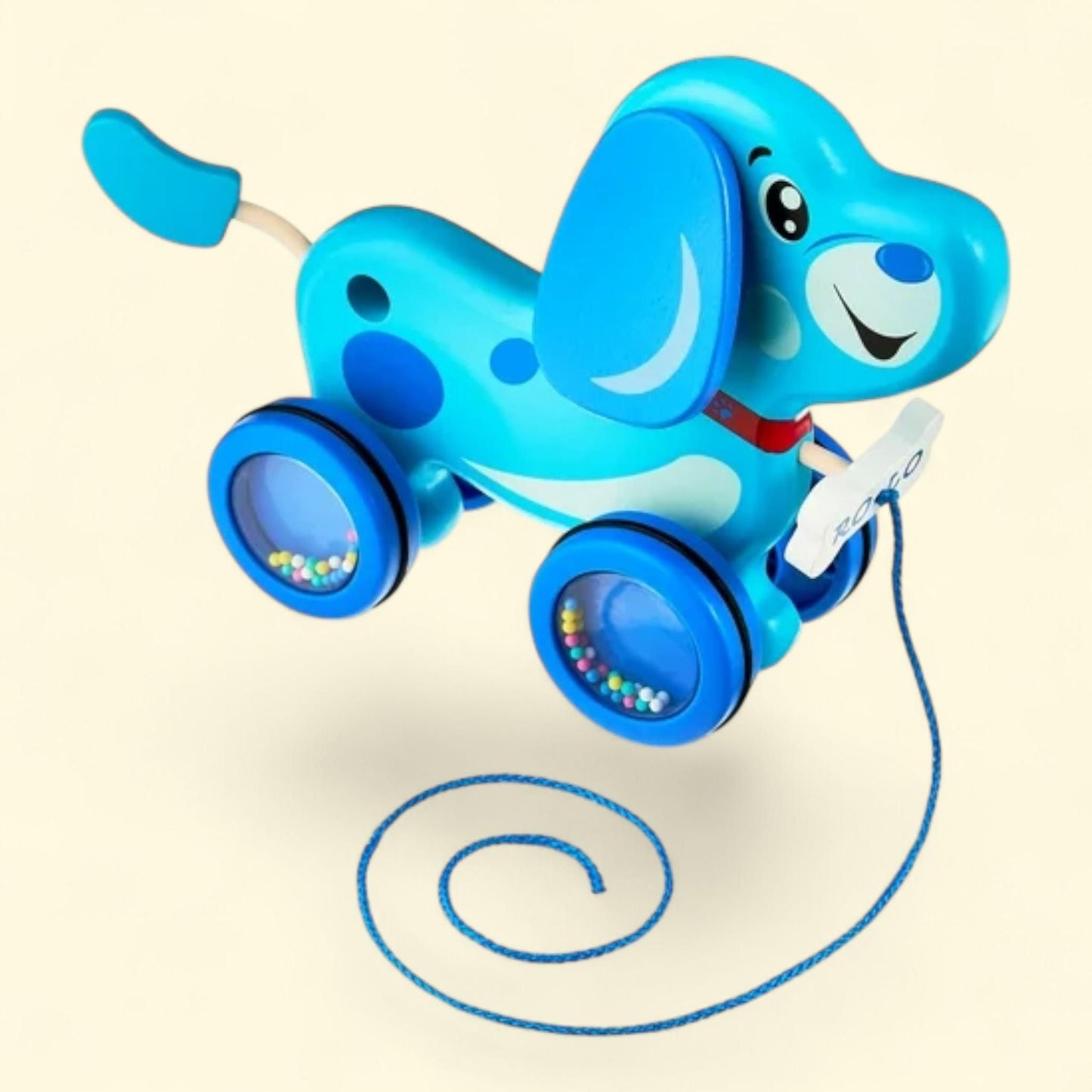 Spark Create Imagine Wooden Push & Pull Toy Dog, Baby and Toddler T... — authentic US product shipped worldwide by Treatspree