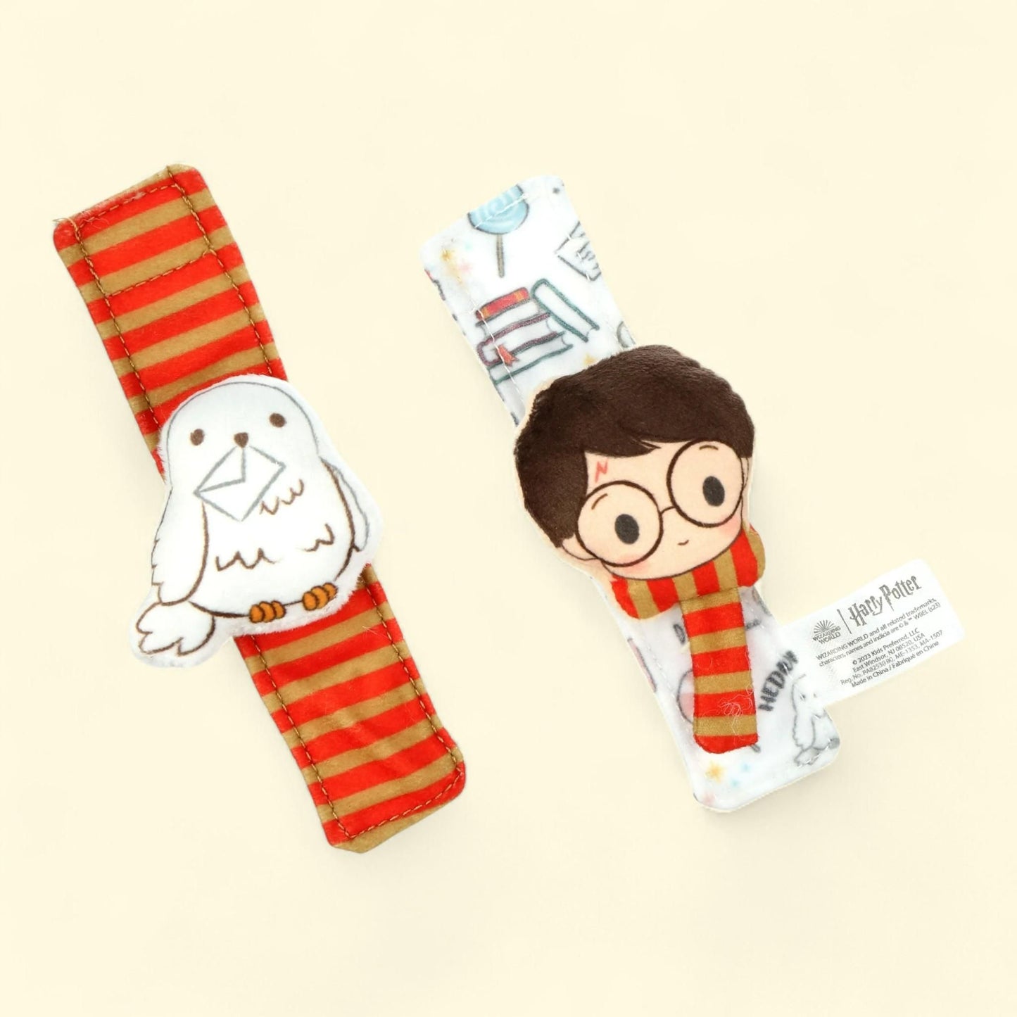 Harry Potter, Hedwig Wrist Rattles, One Size ? Harry Potter, Hedwig Wrist Rattles, 1 count