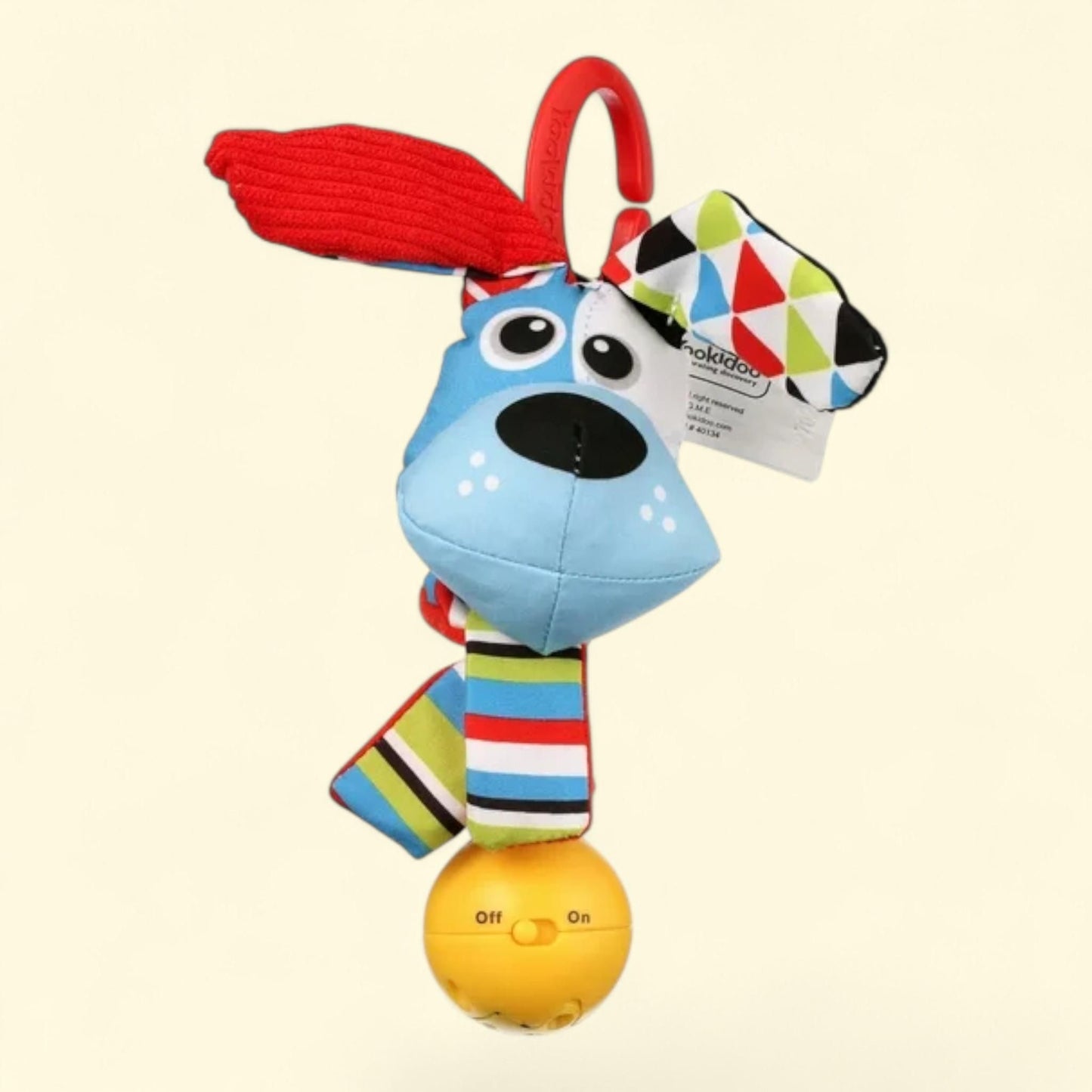 Yookidoo Shake Me Rattle, Dog, 1 count