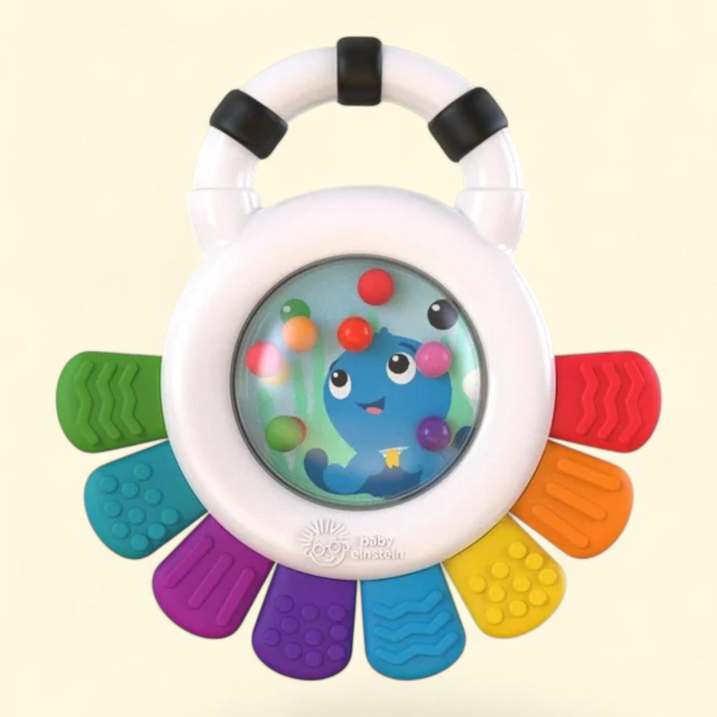 Baby Einstein Opus The Octopus Chillable Baby Rattle & Teether Sensory Toy, Unisex, 3 Months+