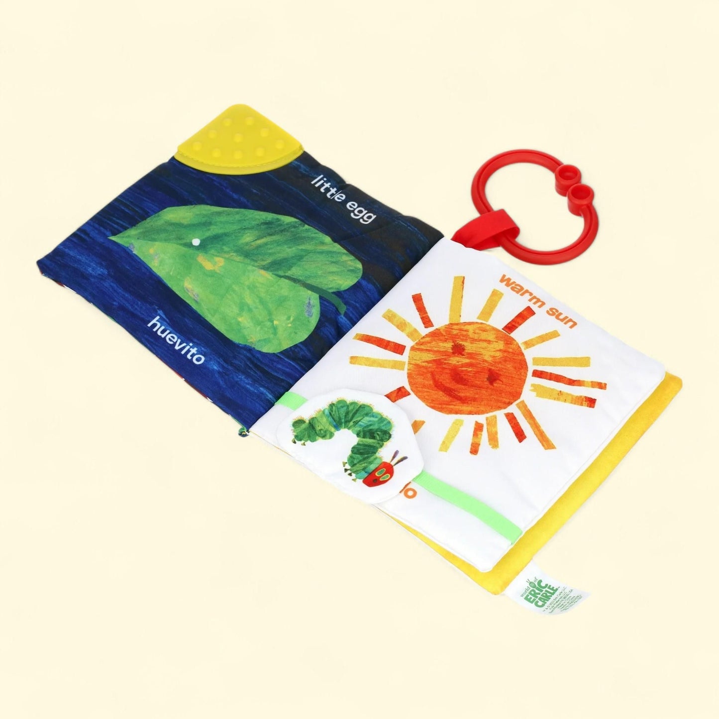 The World Of Eric Carle Soft Teether Book, Bilingual, 1 count