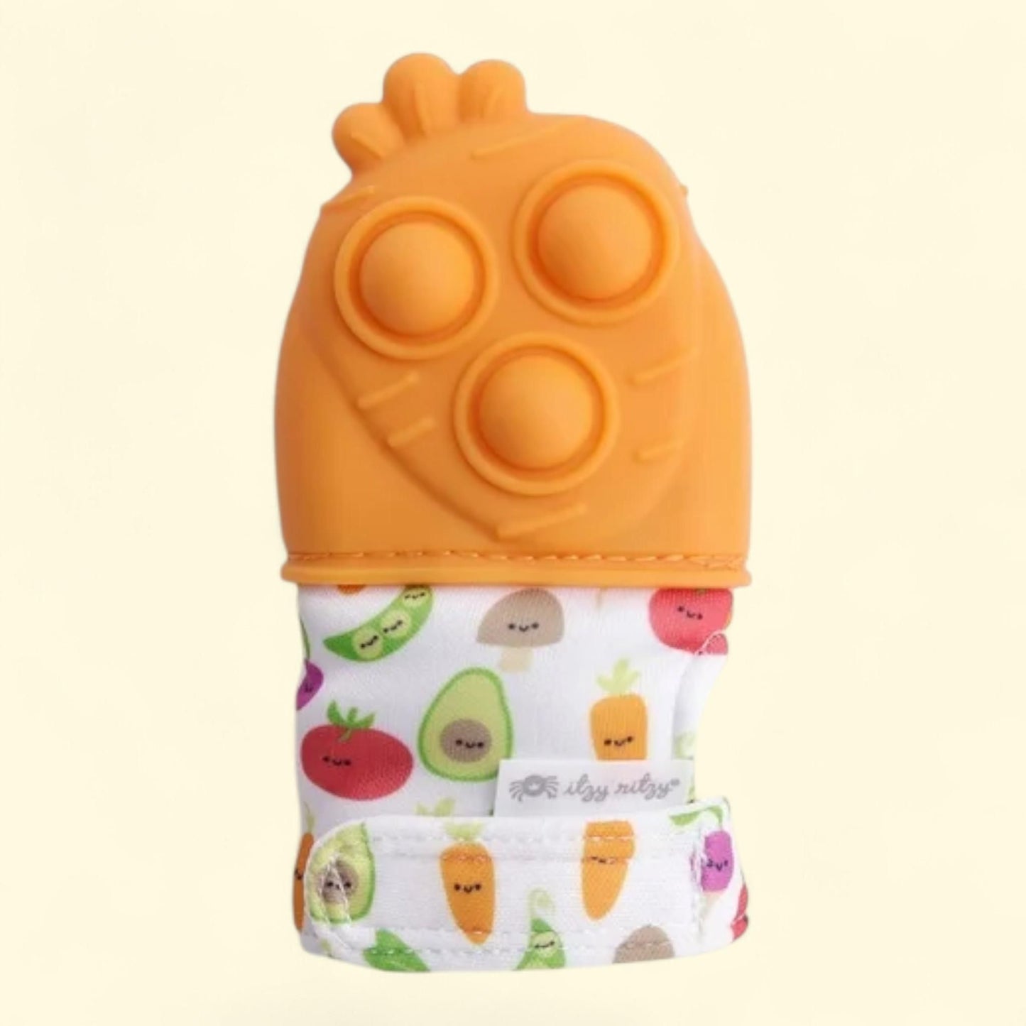 Itzy Mitt Pop Carrot Teether, Size ? Itzy Mitt Pop Carrot Teether, 1 count