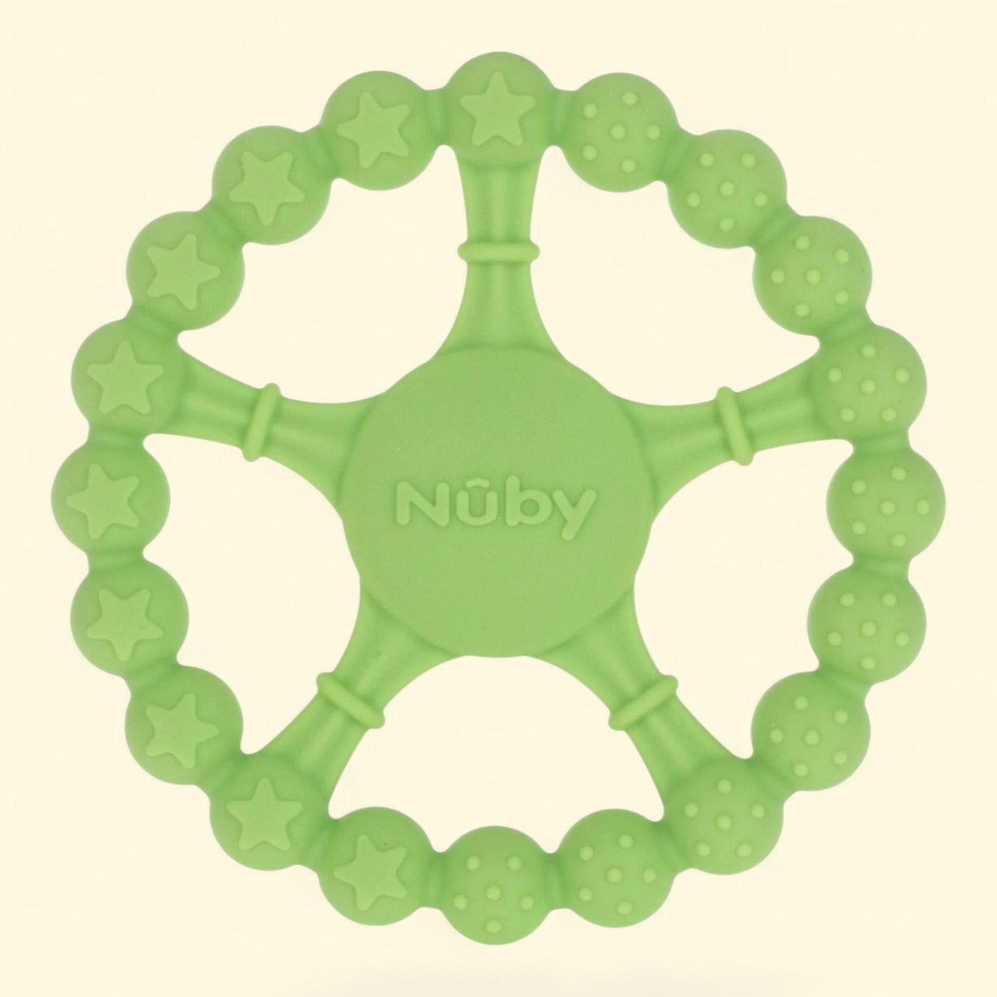 Nuby Silicone Wheel Teether, Size ? Nuby Silicone Wheel Teether, 1 count