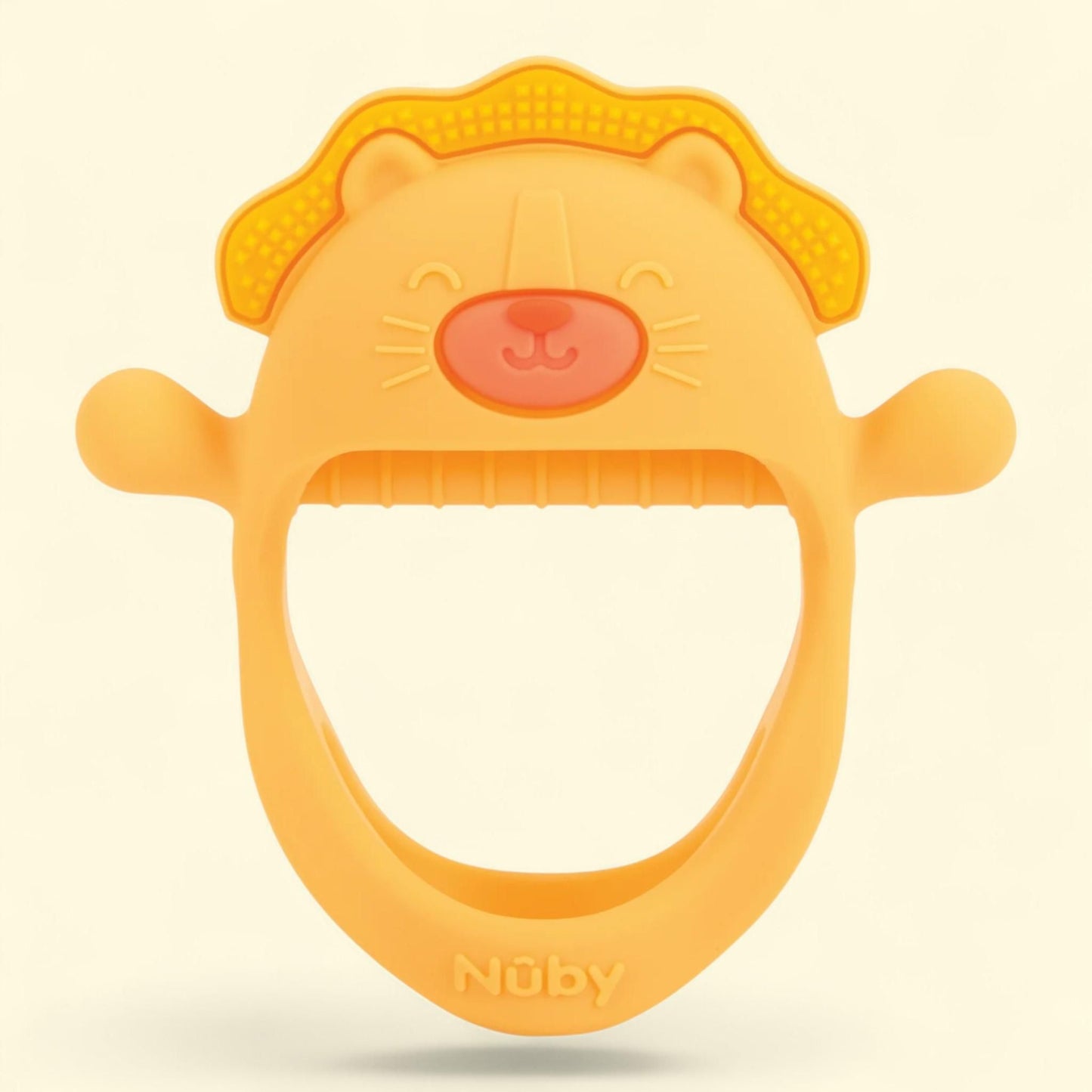 Nuby Teething Mitten, Lion, Mini, 1 count