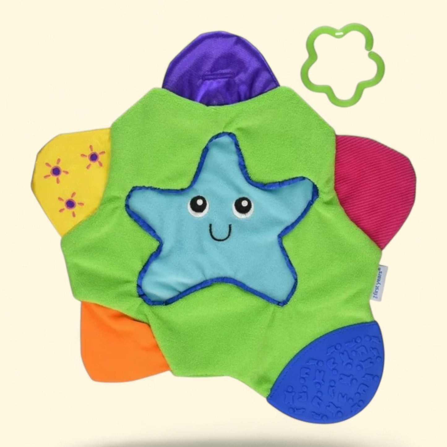 The First Years Teething Blanket, Star, One Size ? The First Years ... — authentic US product shipped worldwide by Treatspree