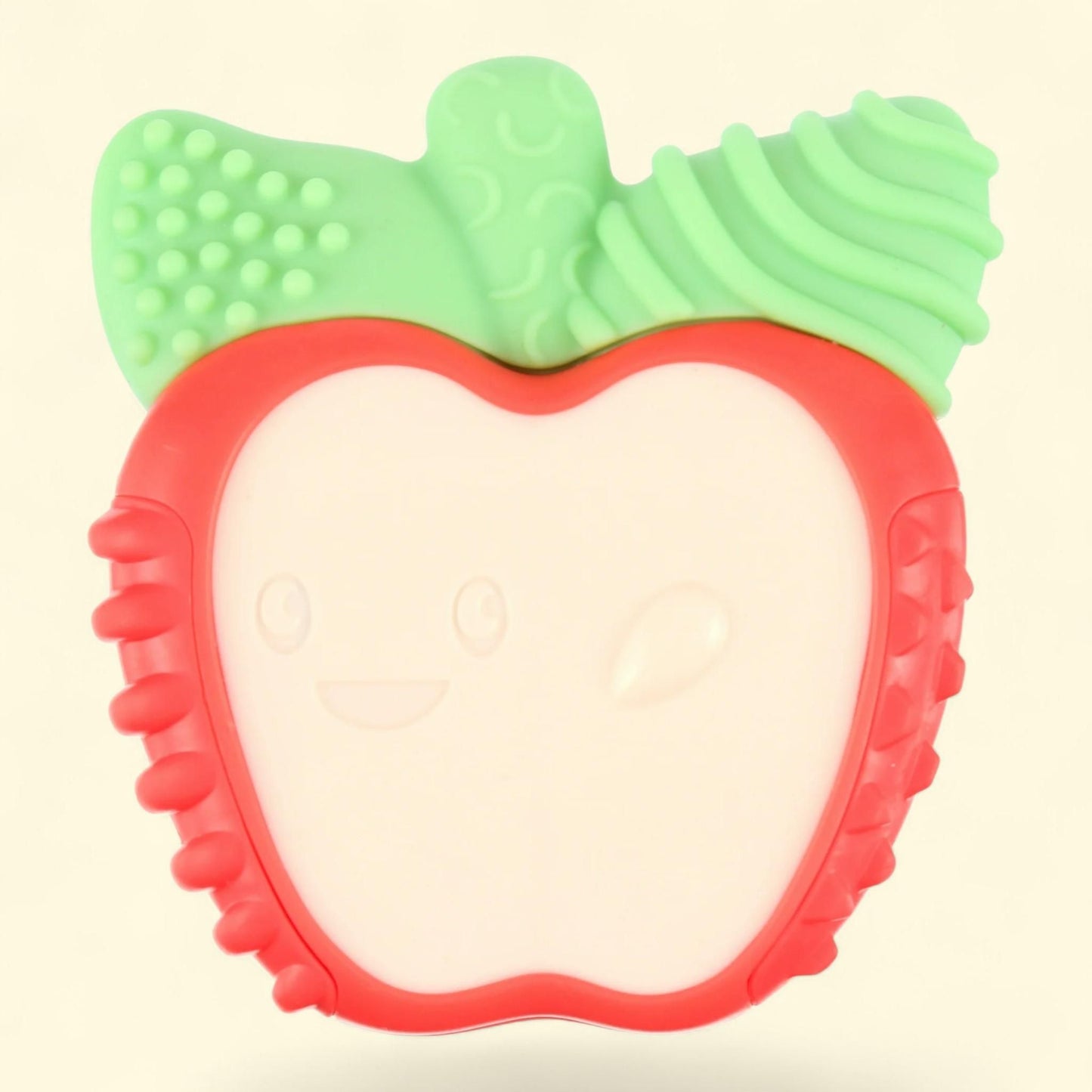 Infantino Lil' Nibbles Vibrating Apple Teether, 6-12 Months