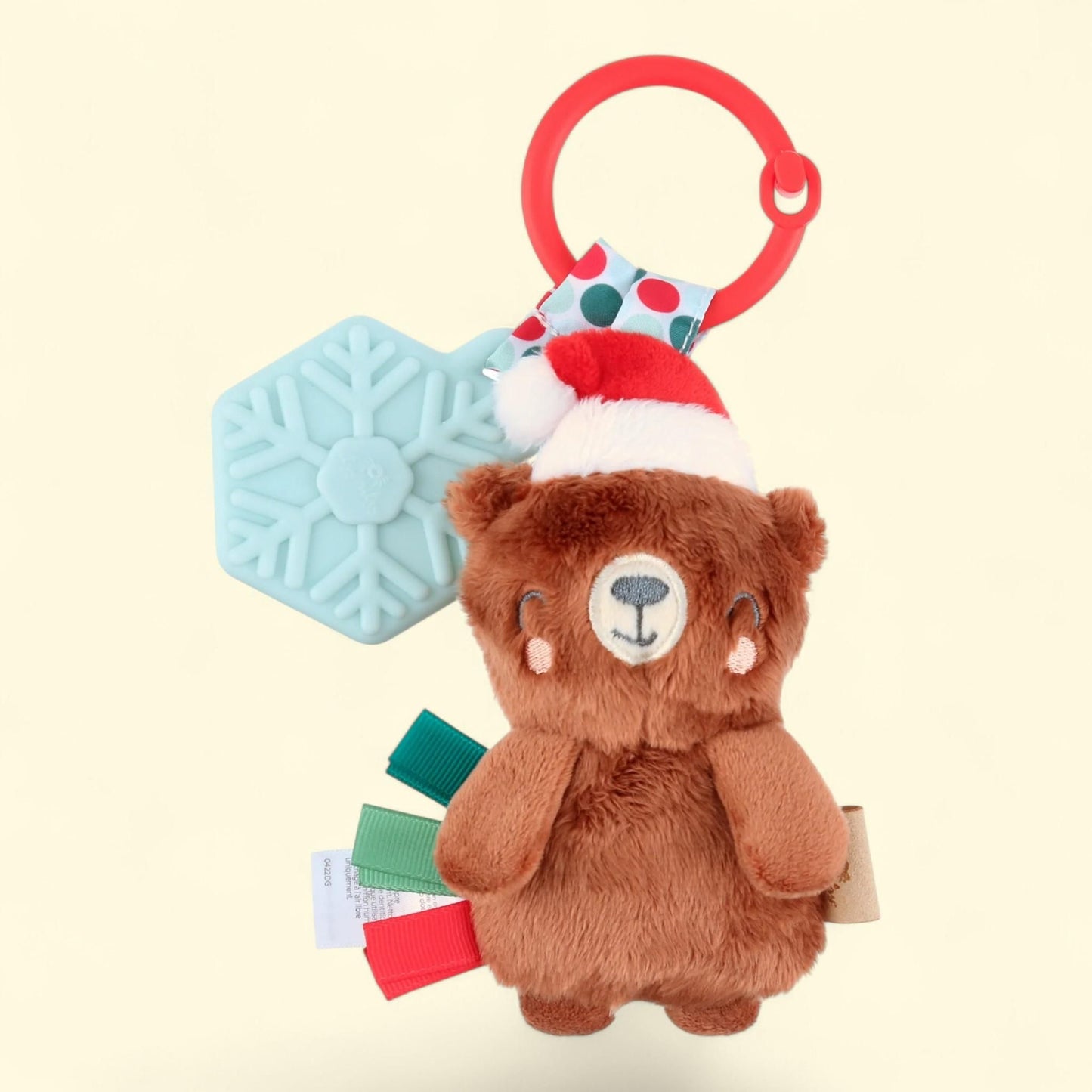 Itzy Ritzy Itzy Pal Infant Toy & Teether, Cocoa the Bear, 1 count — authentic US product shipped worldwide by Treatspree