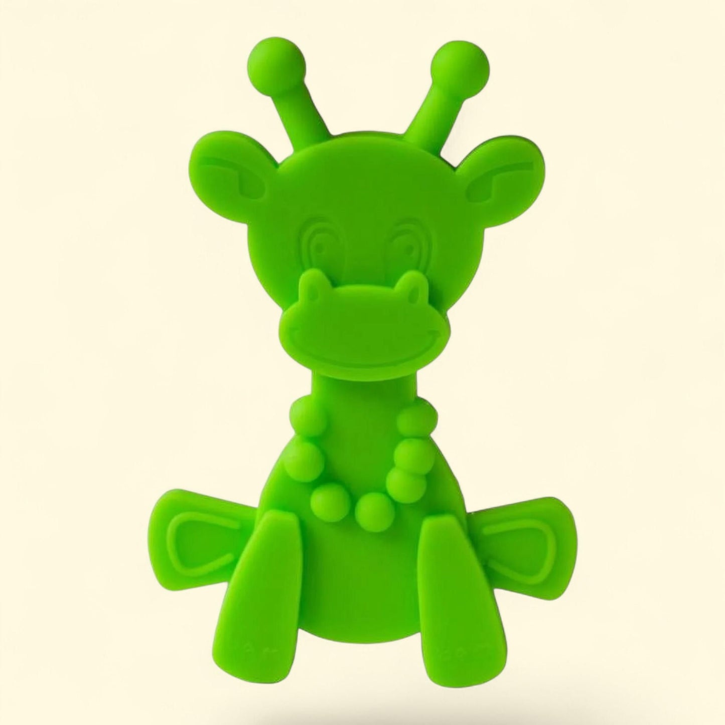 Bambeado Little bamBAM Giraffe Teether, Lime, 1 count — authentic US product shipped worldwide by Treatspree