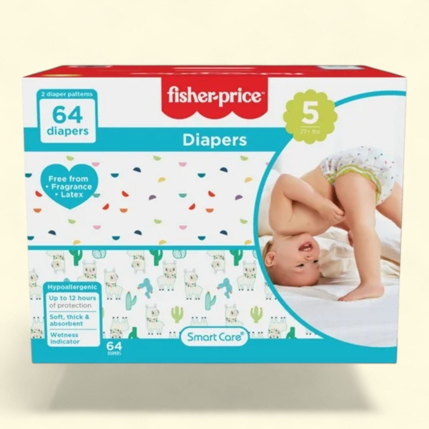 Fisher-Price Diapers, Size 5, 64 ct