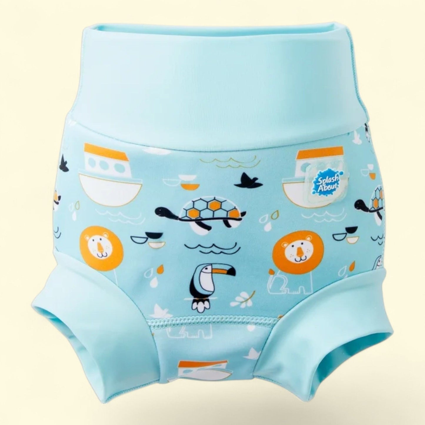 Splash About Happy Nappy Reusable Swim Diaper, Noah's Ark, 12-24 Months