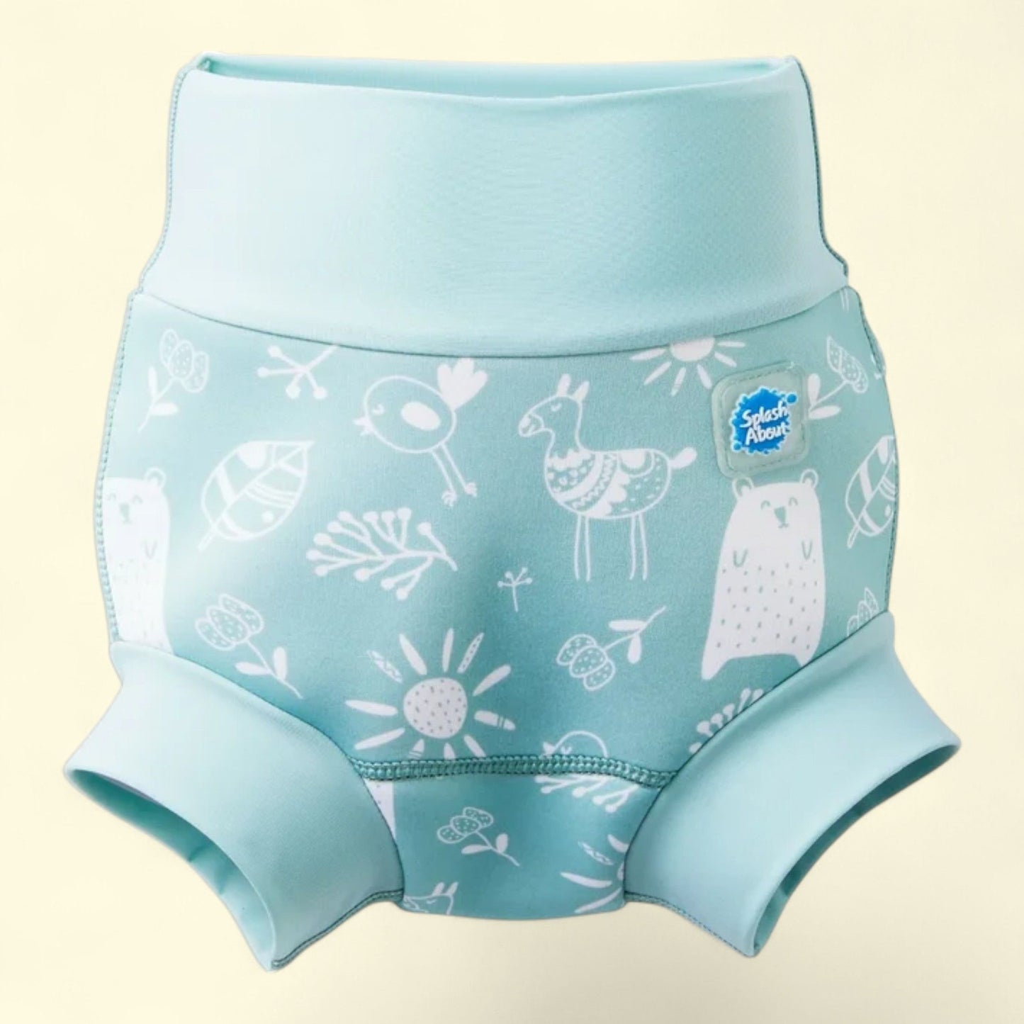 Splash About Happy Nappy Reusable Swim Diaper, Sunny Bear, 3-6 Months