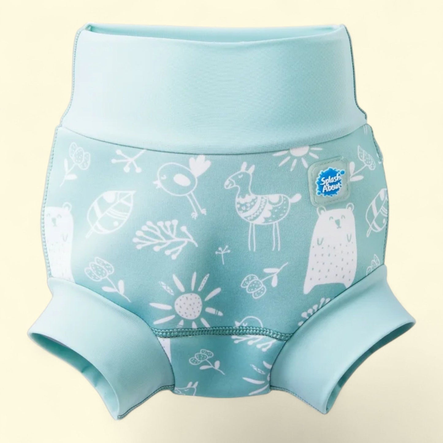 Splash About Happy Nappy Reusable Swim Diaper, Sunny Bear, 6-12 Months