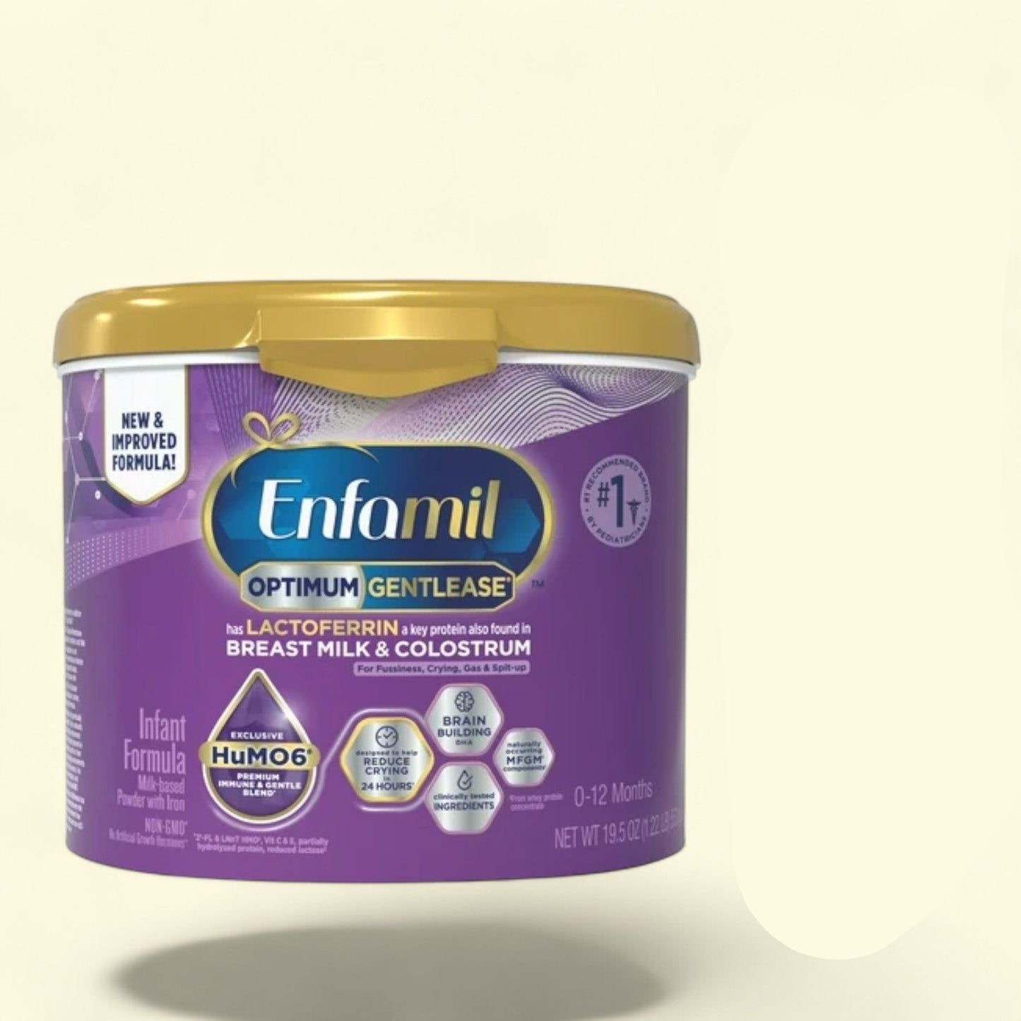 Enfamil Optimum Gentlease Baby Formula, 19.5 Oz