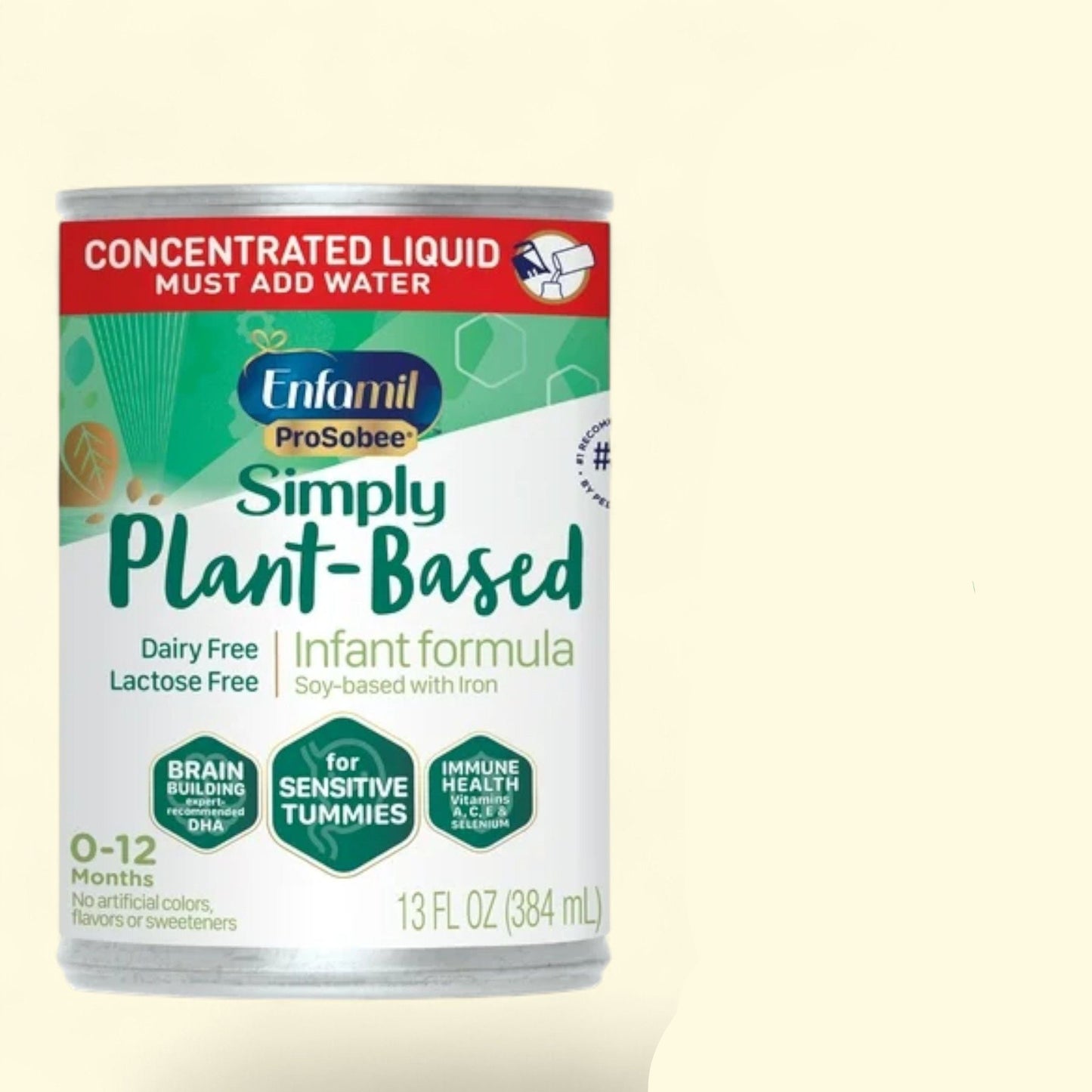 Enfamil ProSobee Soy-Based Concentrate Baby Formula, 13 Fl Oz Can