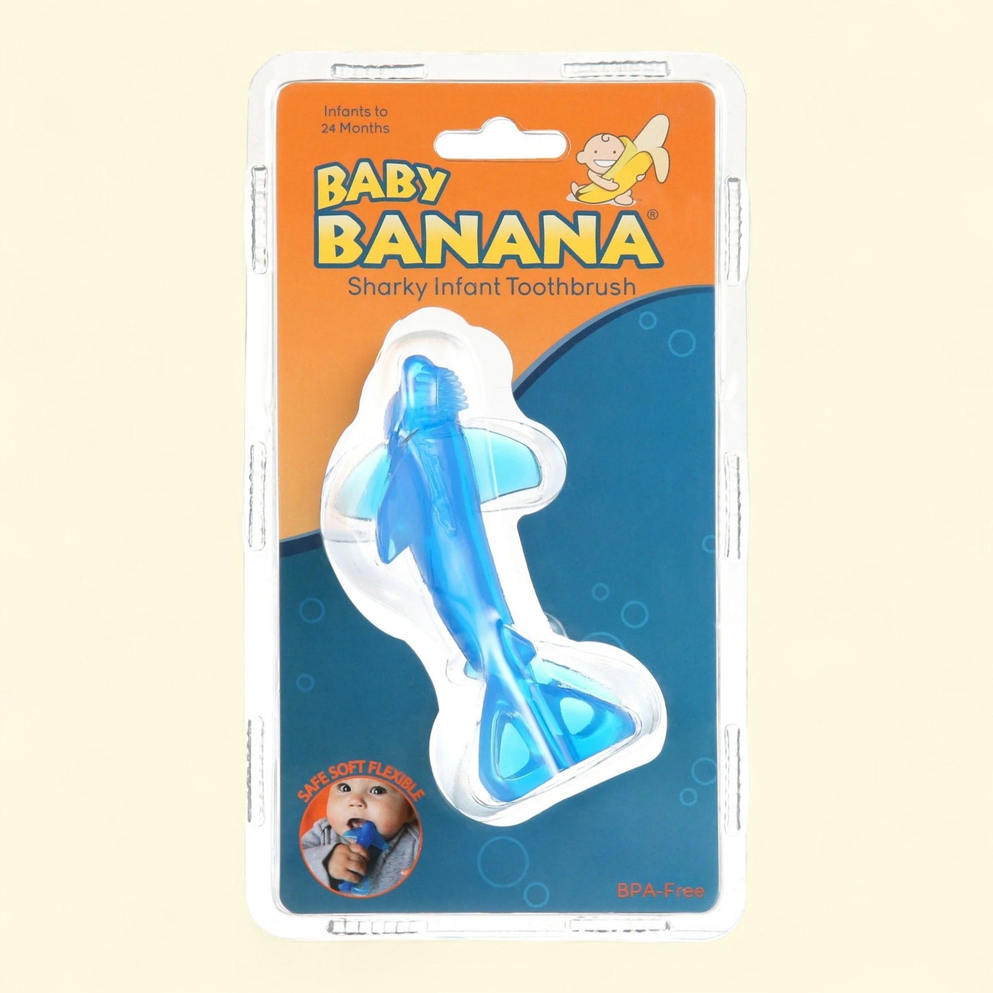 Baby Banana Infant Toothbrush, 0-24 months